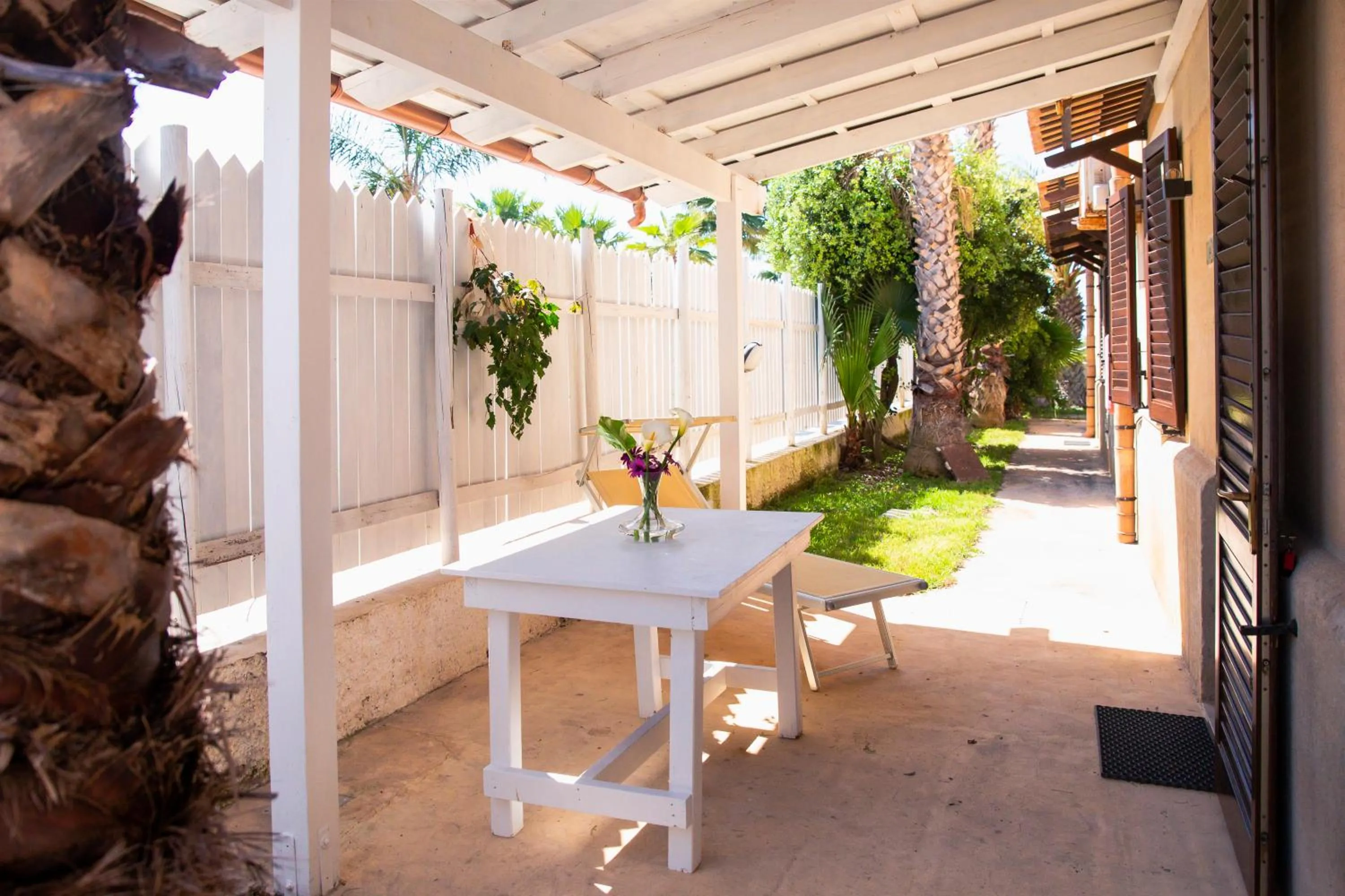 Patio in Resort Santa Maria Hotel