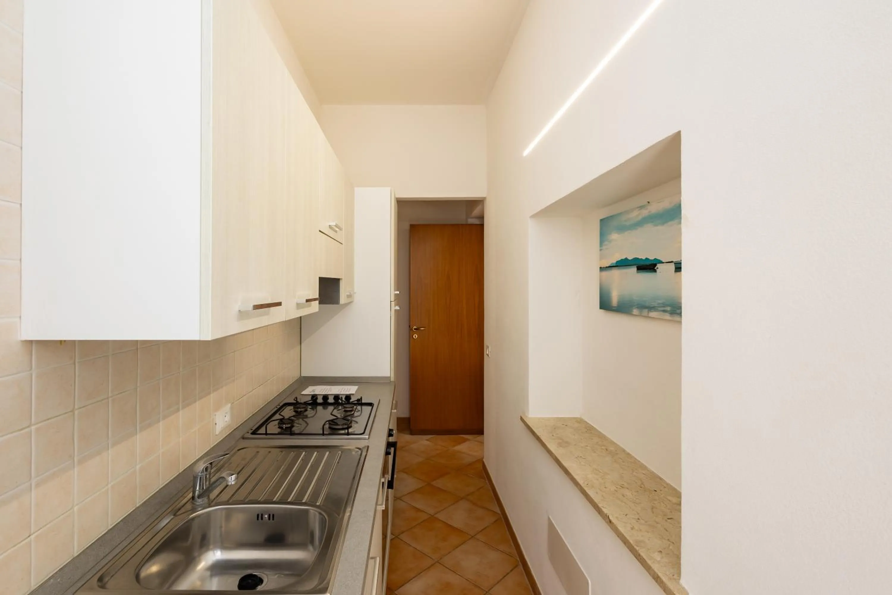 Kitchen or kitchenette in Resort Santa Maria Hotel