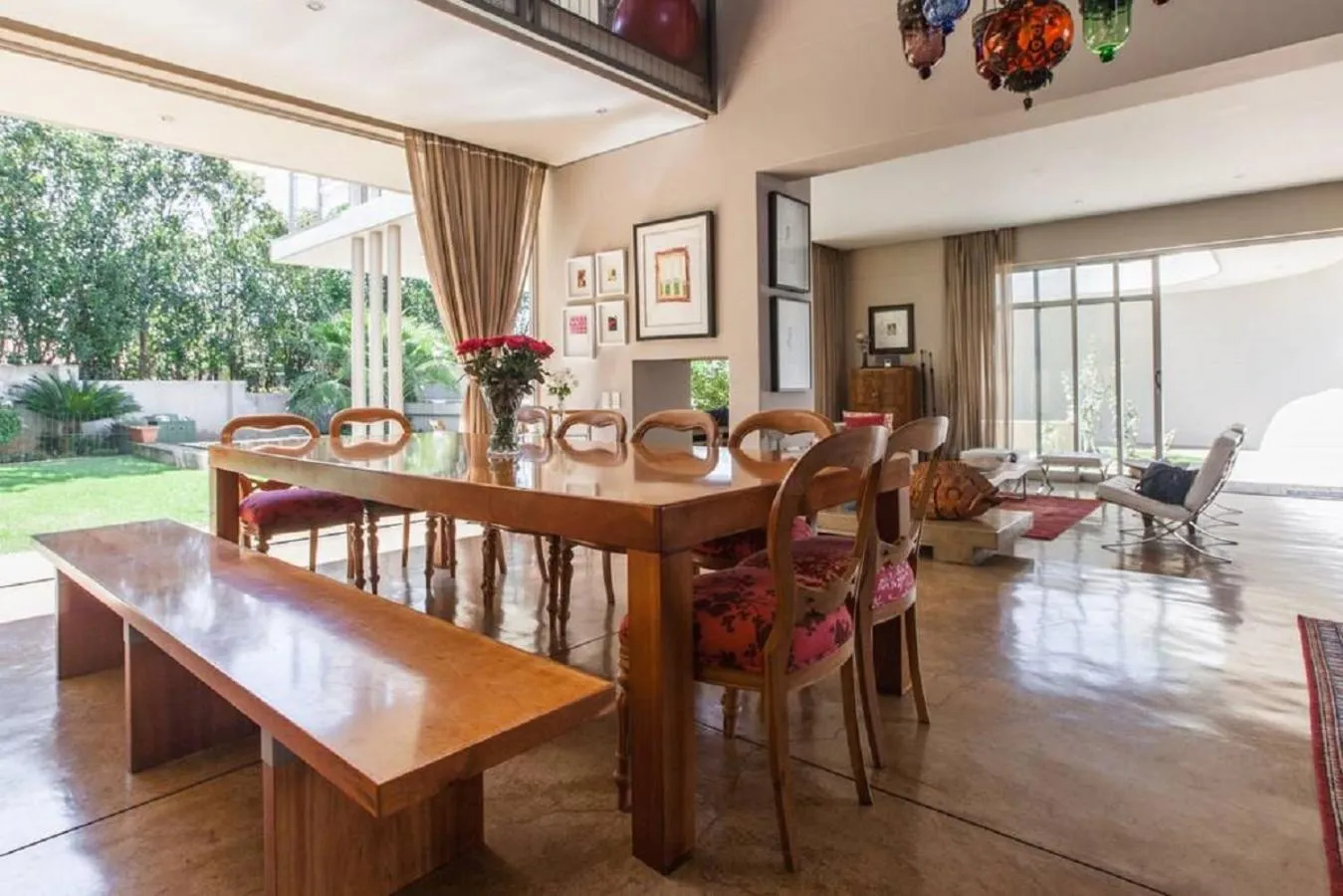 Dining area in Houghton Place