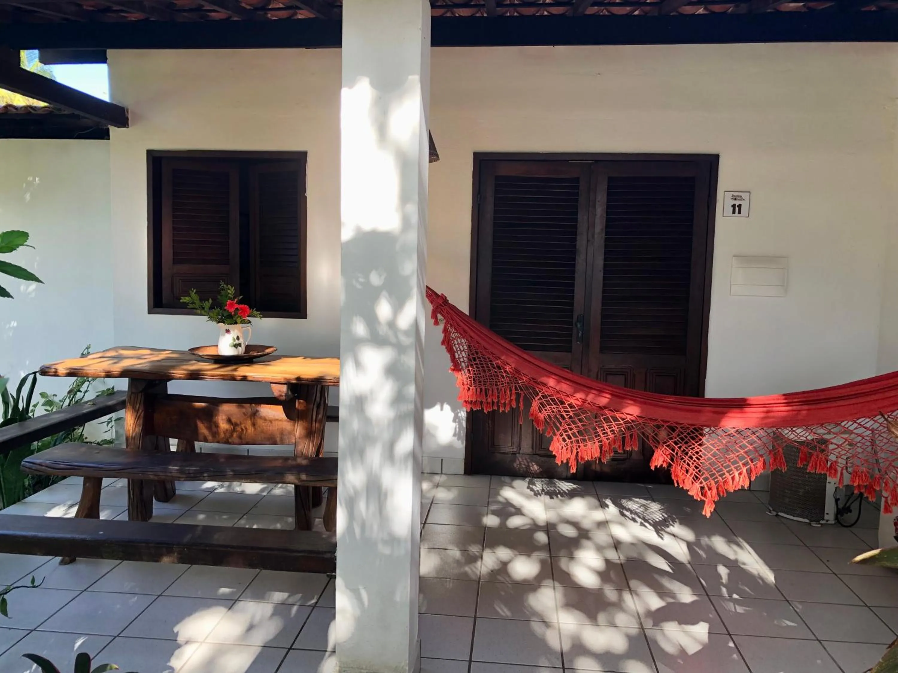 Patio in Pousada das Oliveiras