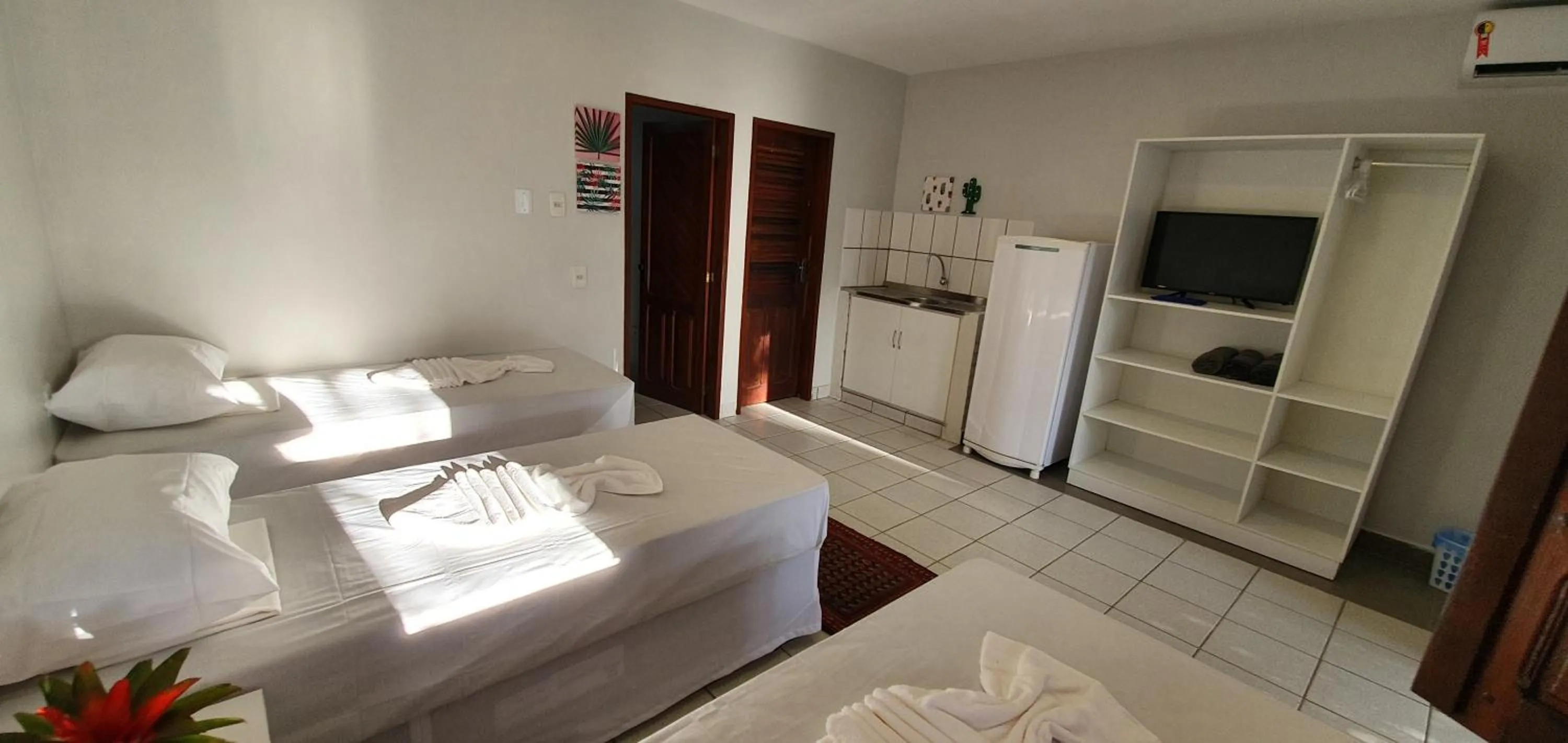 Bed in Pousada das Oliveiras