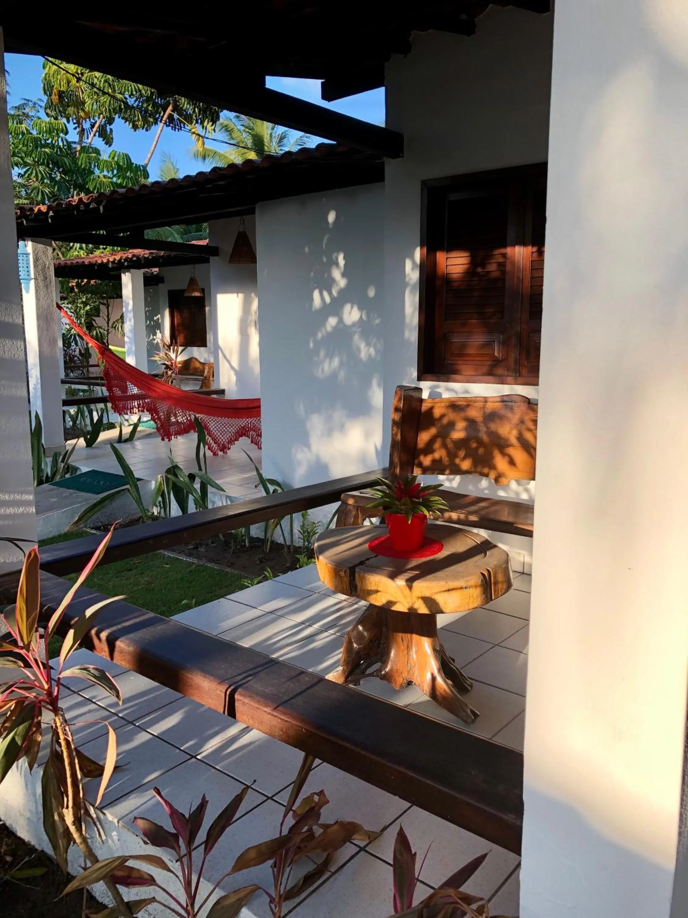 Patio in Pousada das Oliveiras