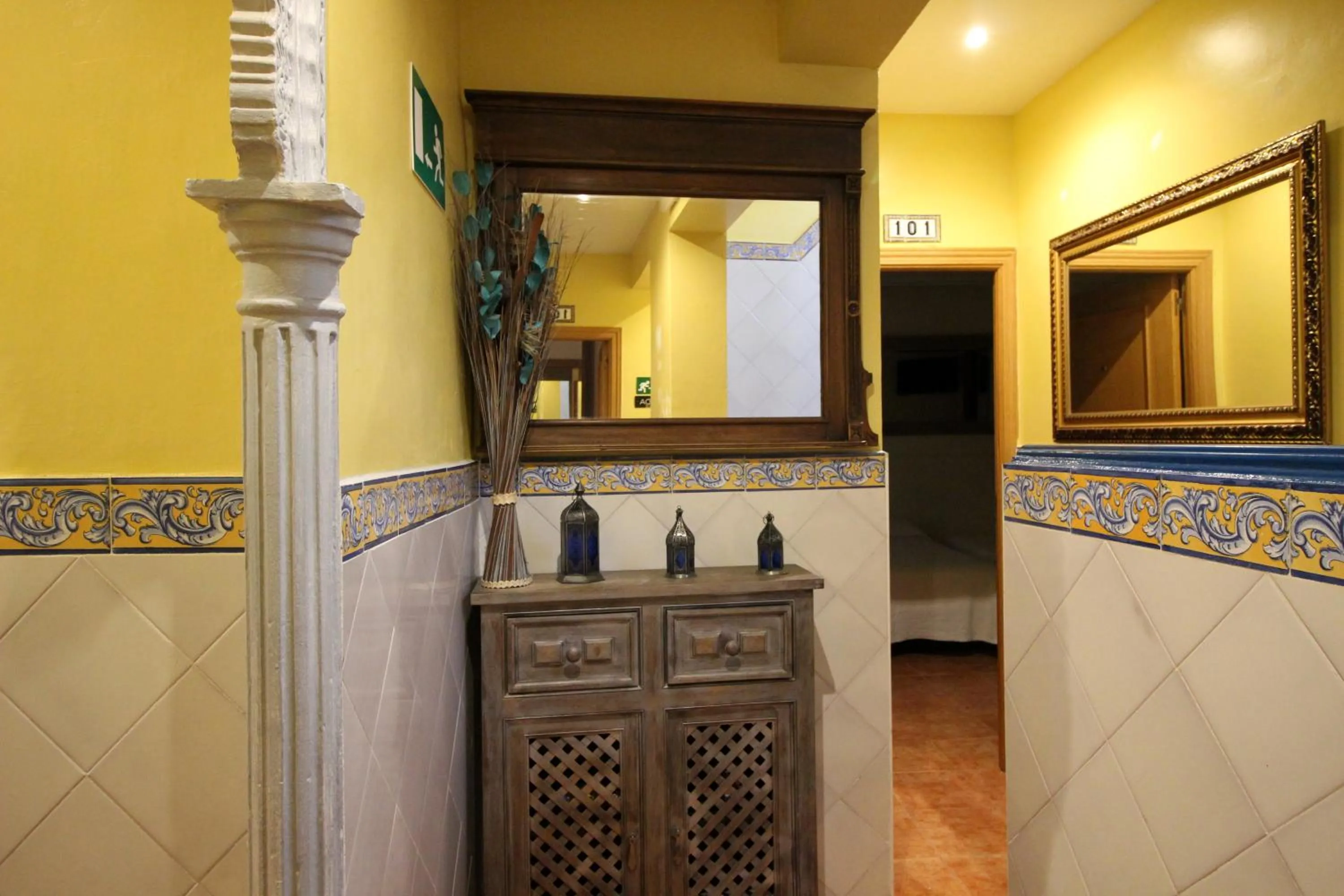 Decorative detail in Guadalupe Cozy Inns