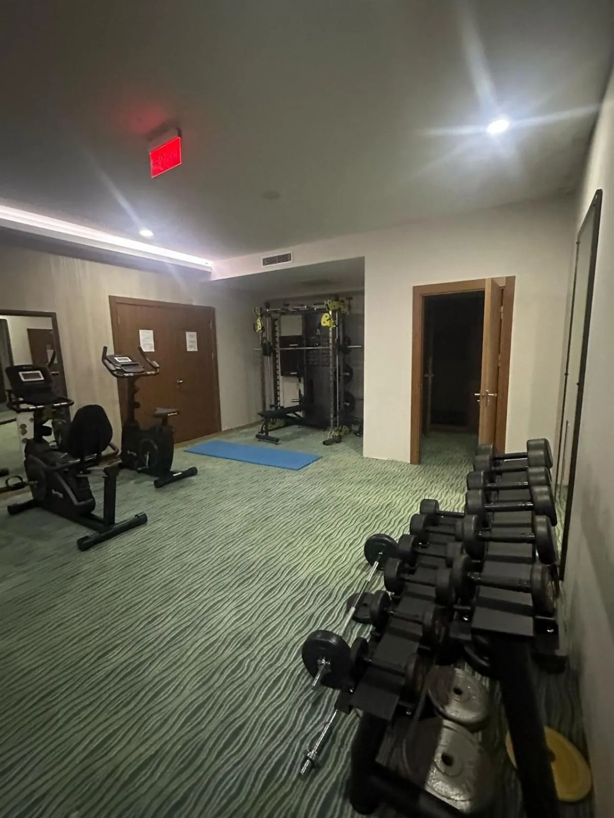 Fitness centre/facilities in saffari otel