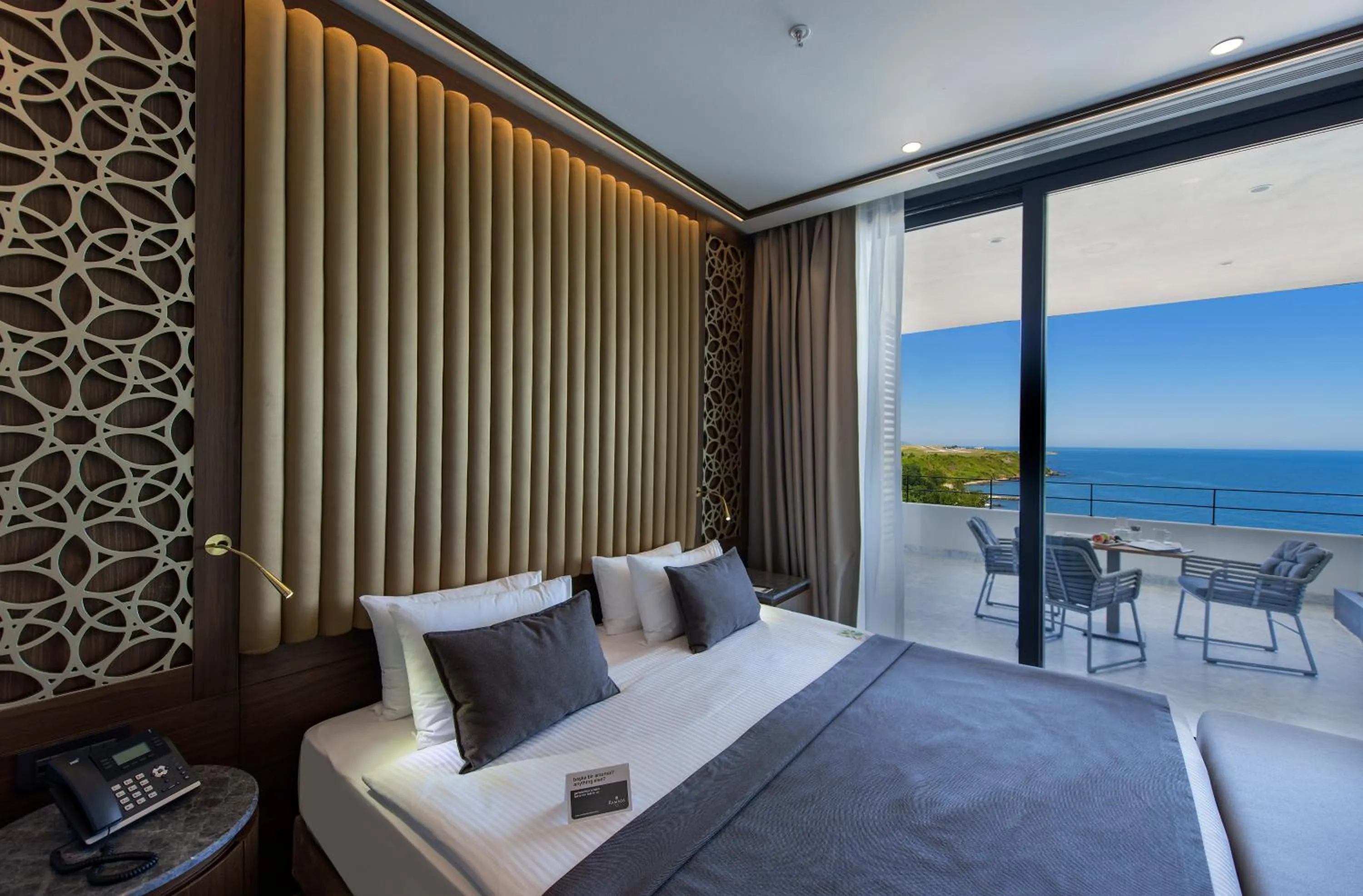 View (from property/room), Bed in Ramada Plaza Hotel & Spa Trabzon