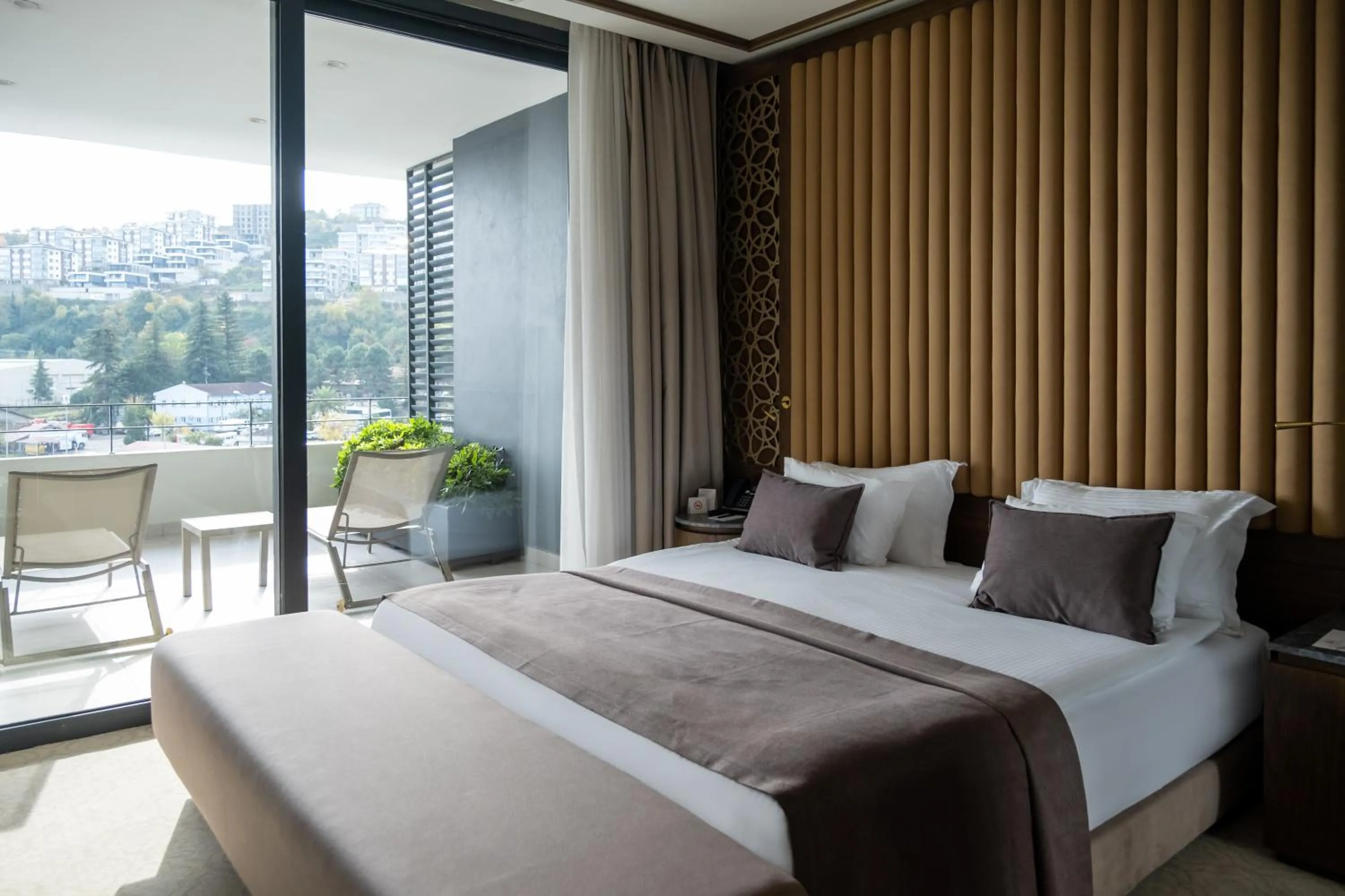 View (from property/room), Bed in Ramada Plaza Hotel & Spa Trabzon