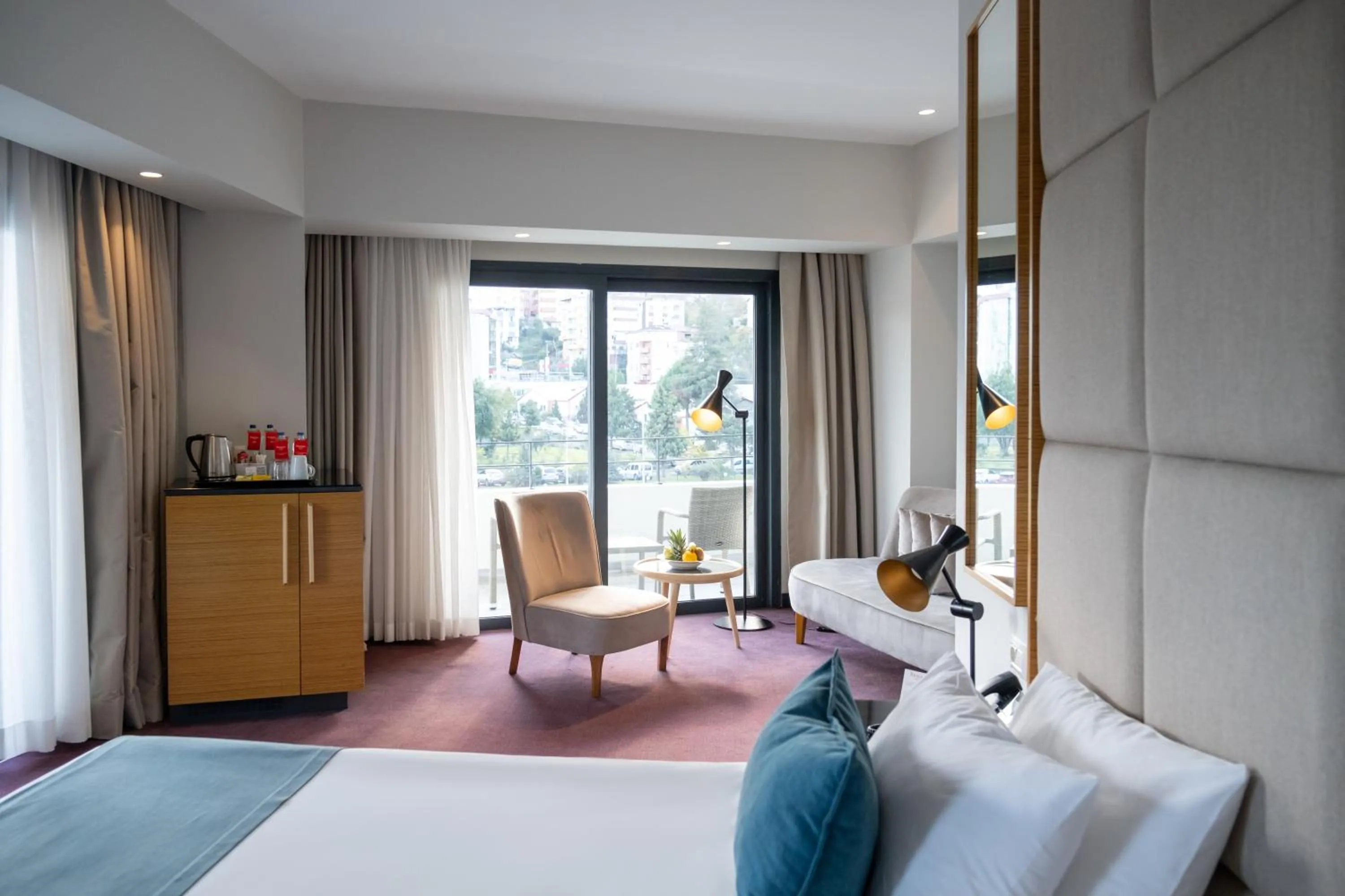 Bed in Ramada Plaza Hotel & Spa Trabzon