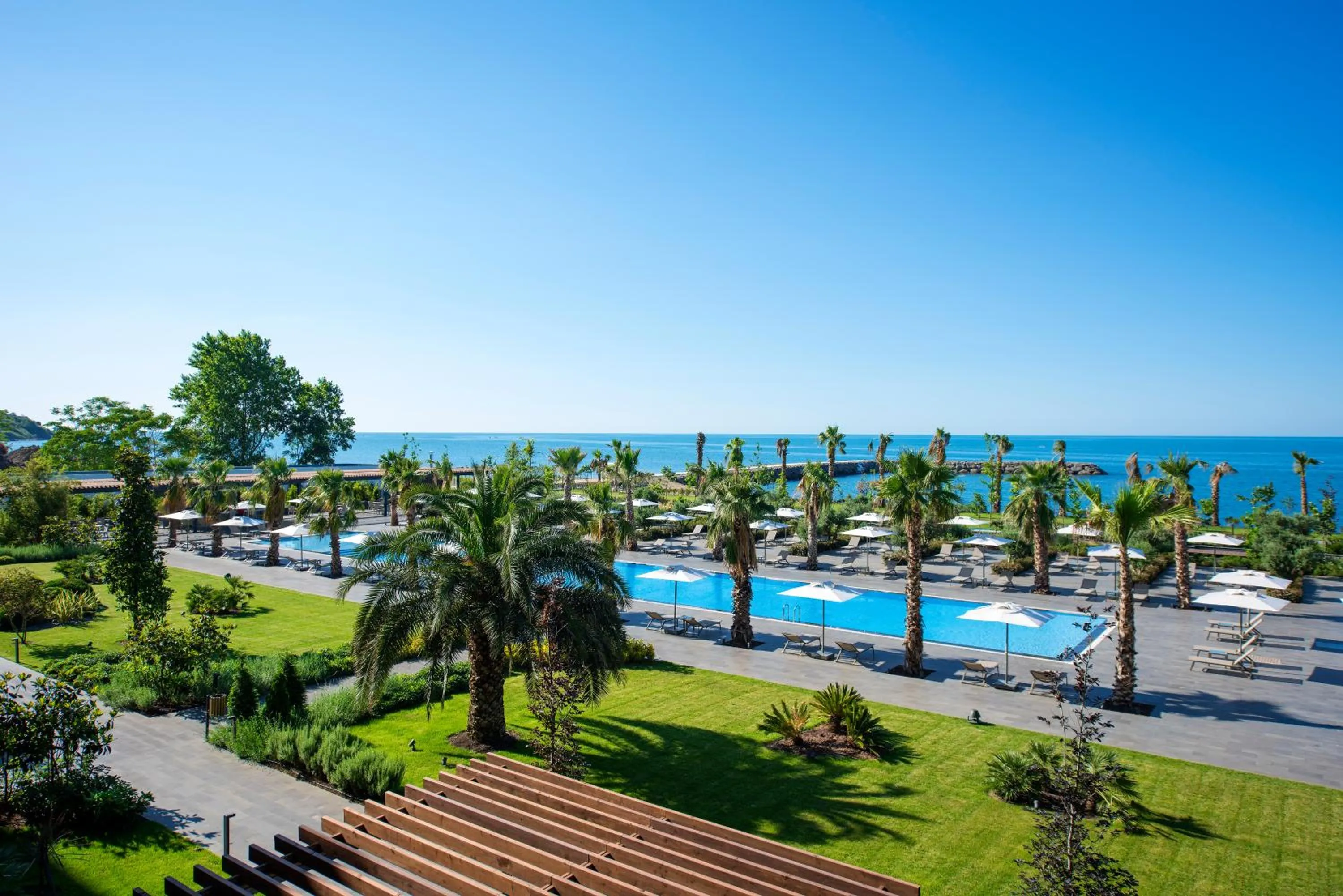 Pool view in Ramada Plaza Hotel & Spa Trabzon