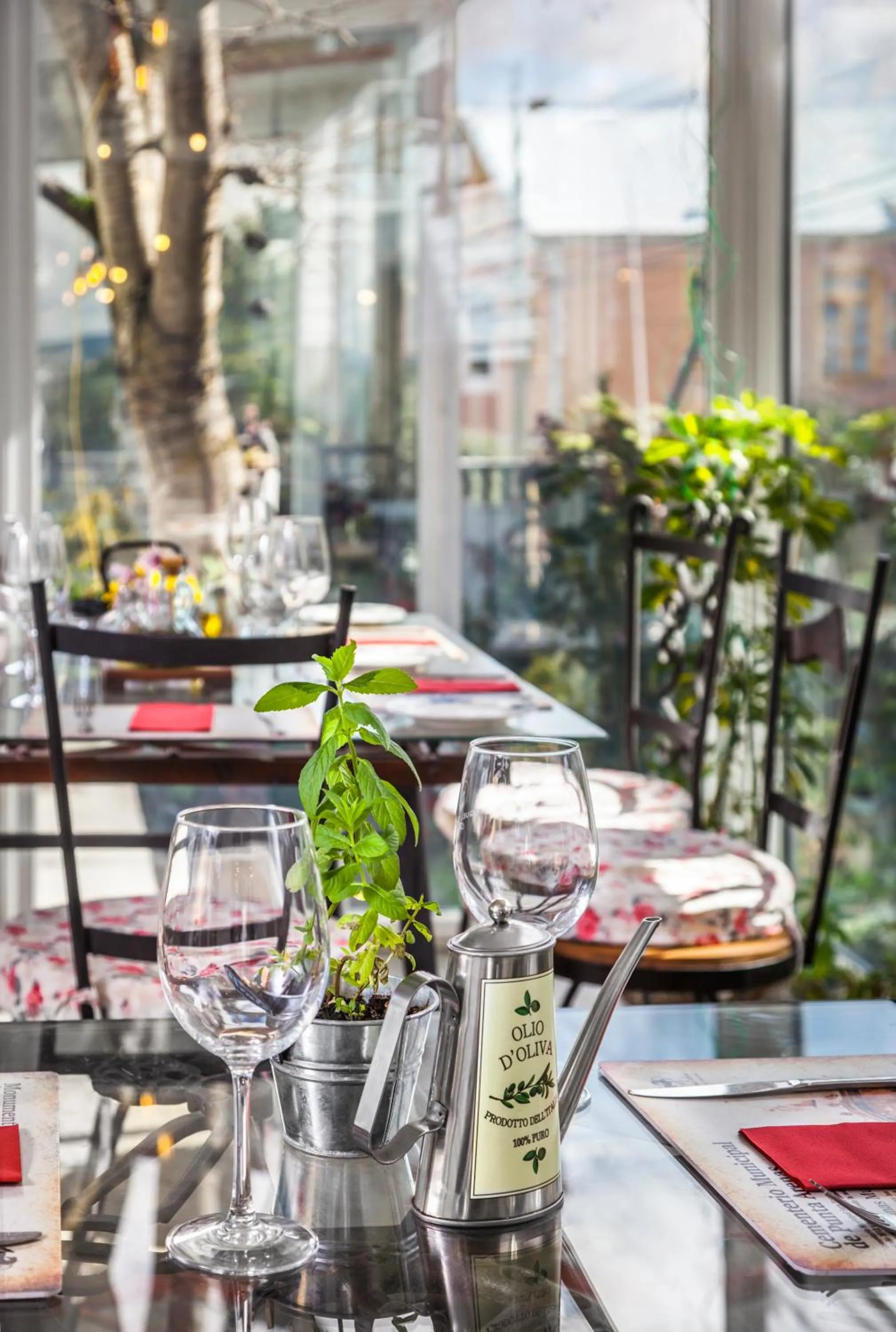 Food and drinks in Hotel Boutique La Yegua Loca