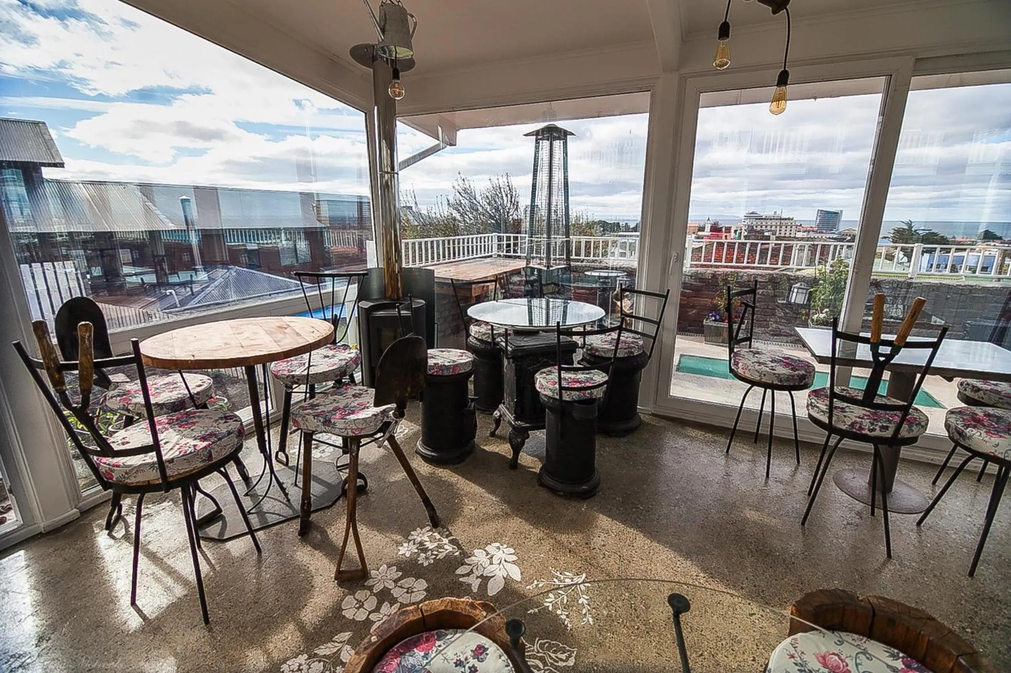 Patio in Hotel Boutique La Yegua Loca