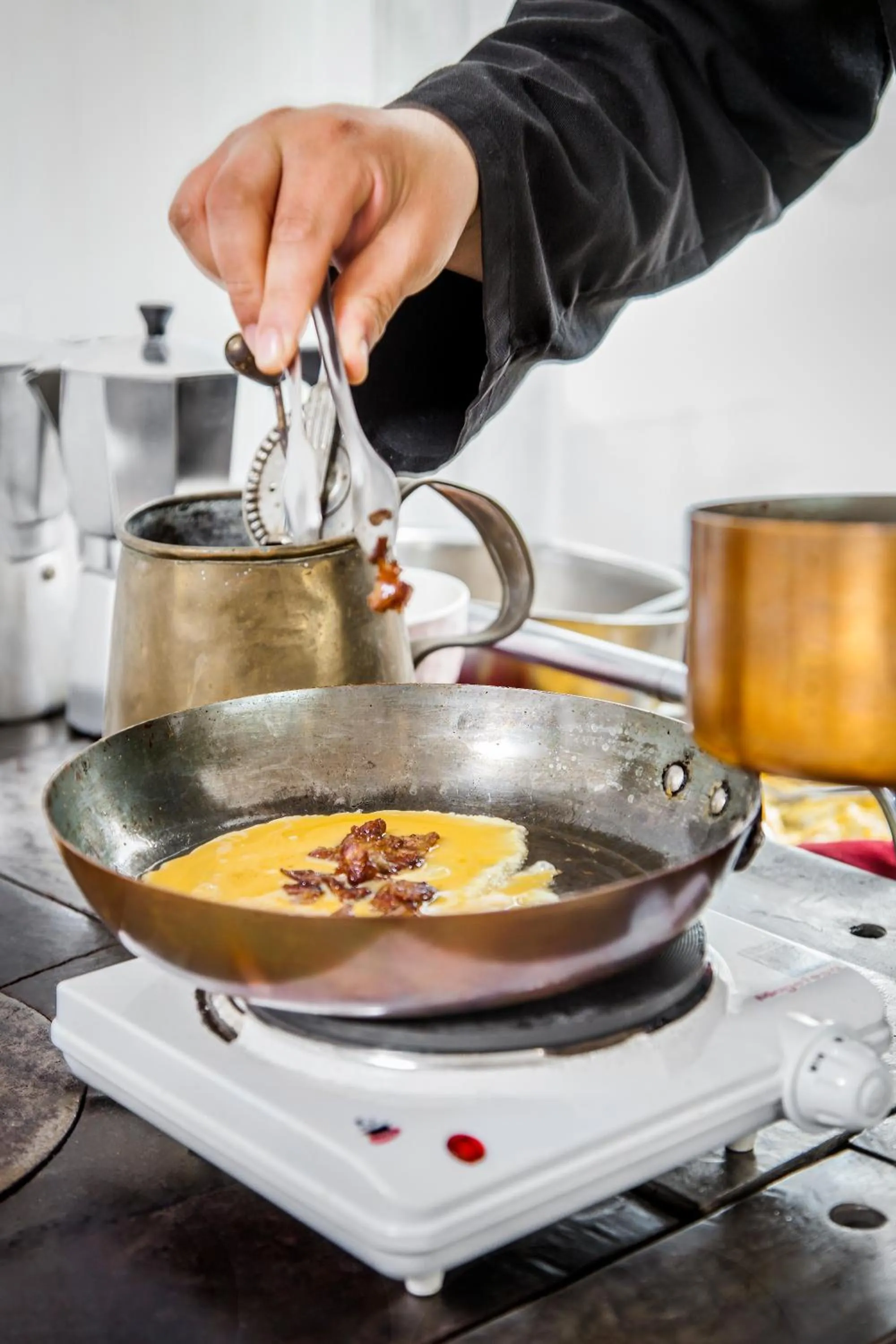 Food in Hotel Boutique La Yegua Loca