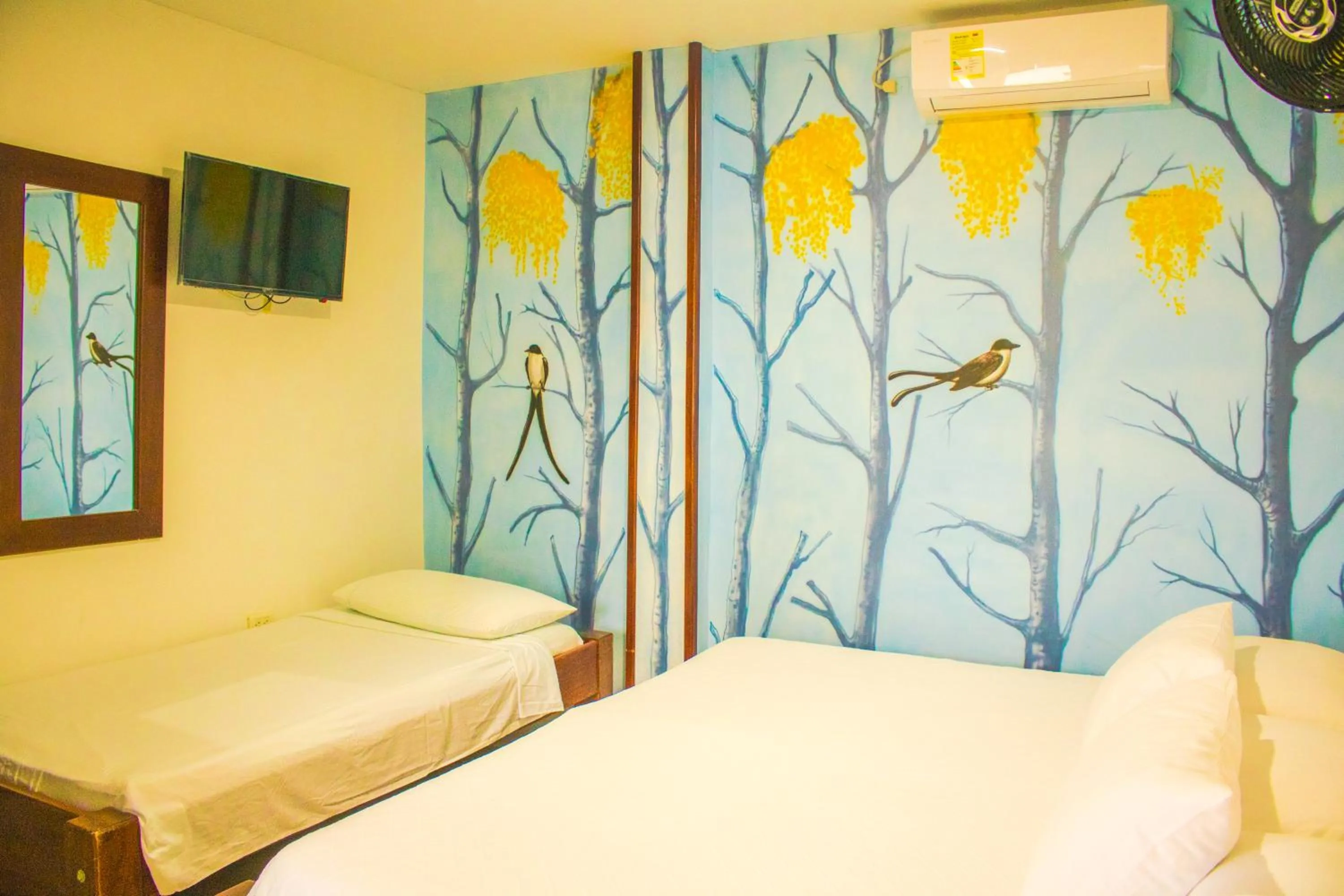 Bed in Hotel Jardines Evans By GEH Suites