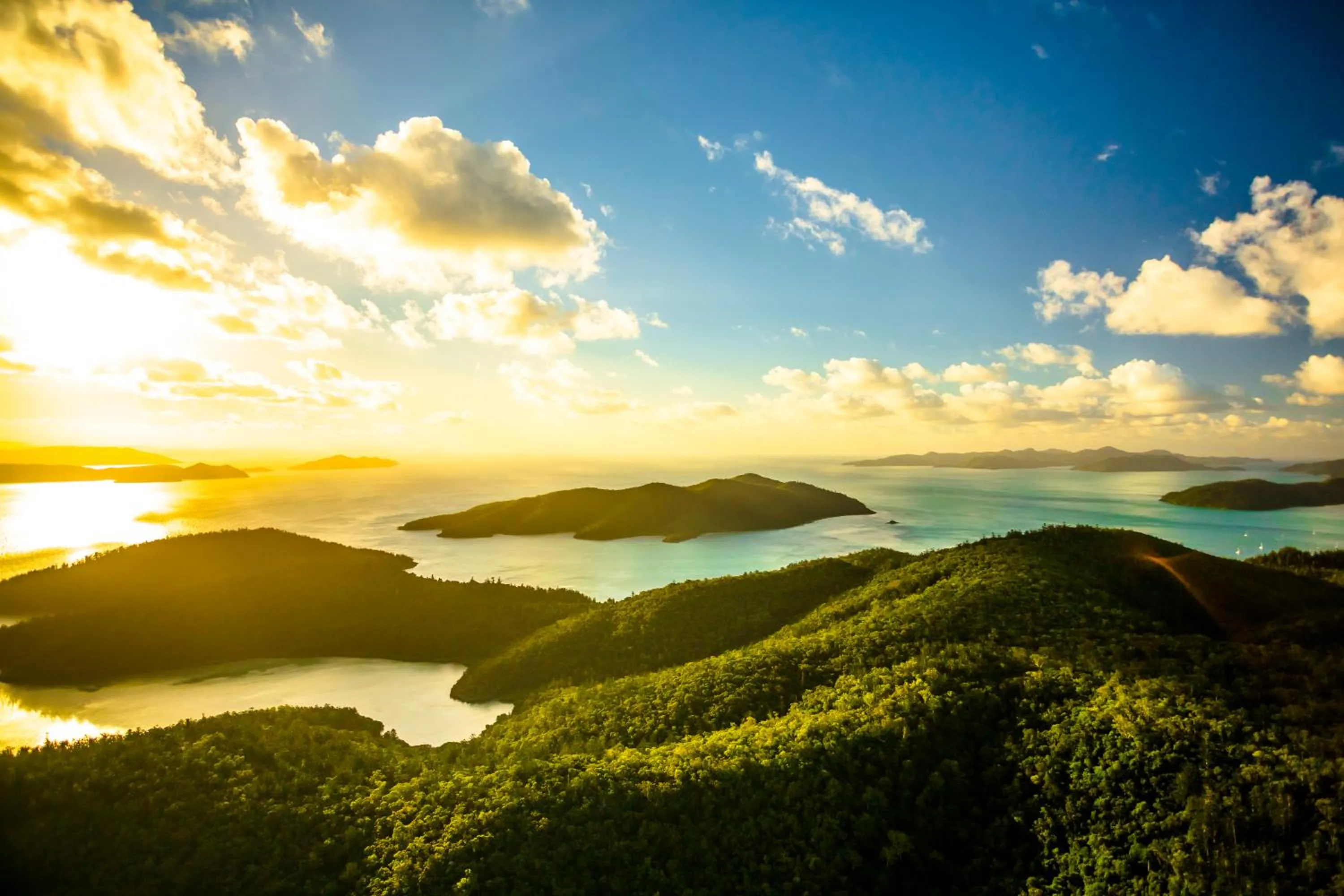 Natural landscape in Mirage Whitsundays