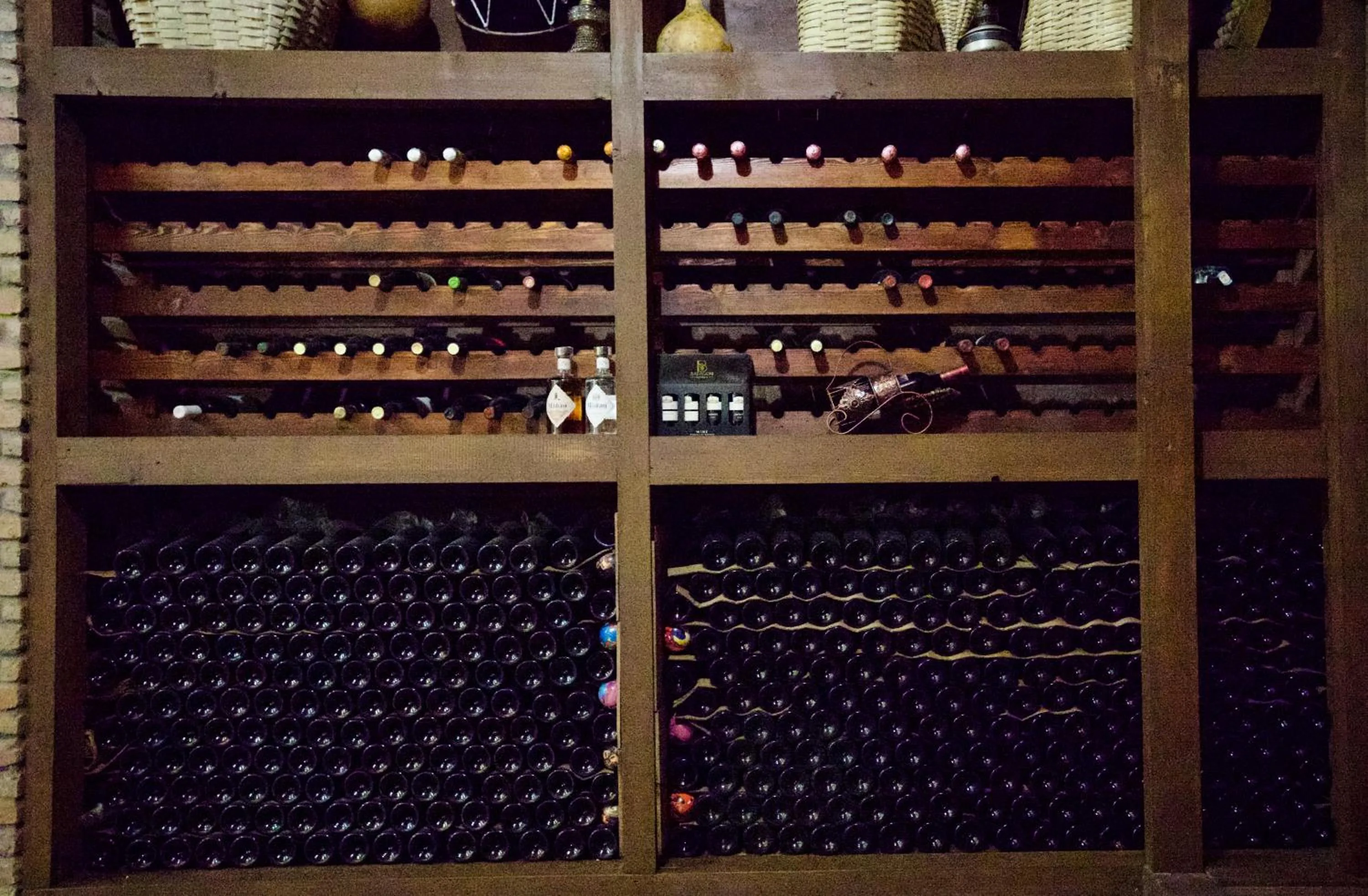 Alcoholic drinks in Hotel Mogzauri