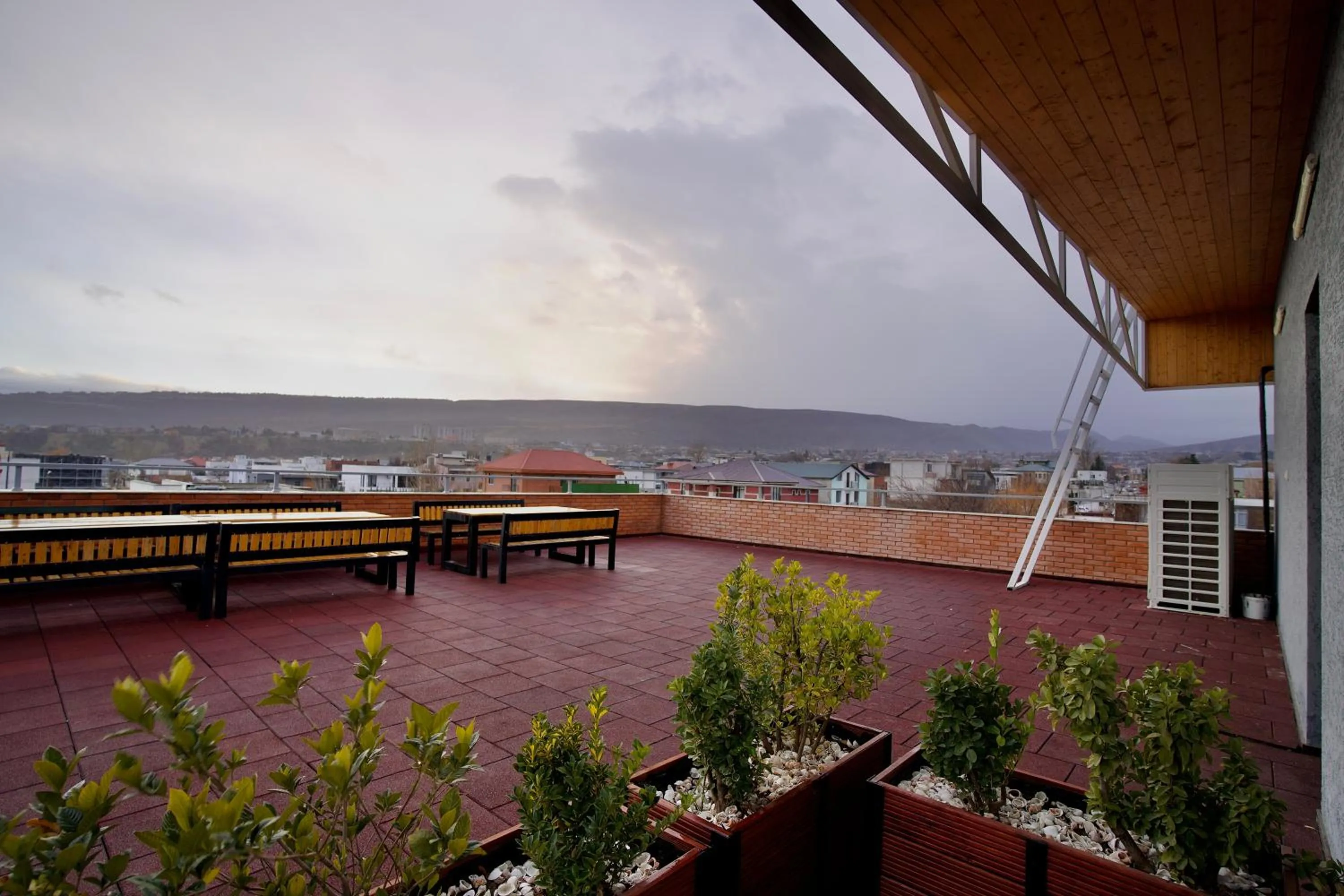 Balcony/Terrace in Hotel Mogzauri
