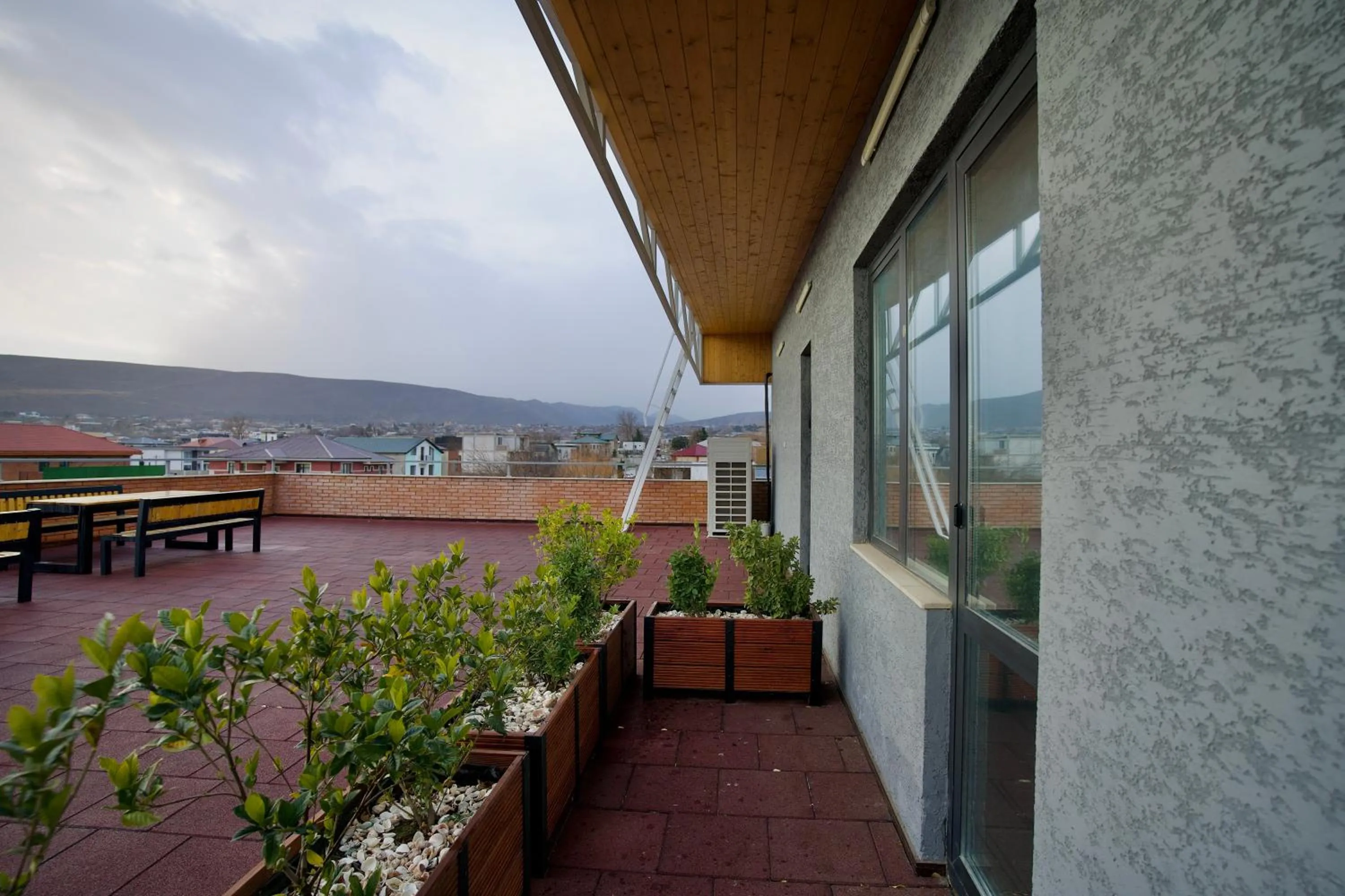 Balcony/Terrace in Hotel Mogzauri