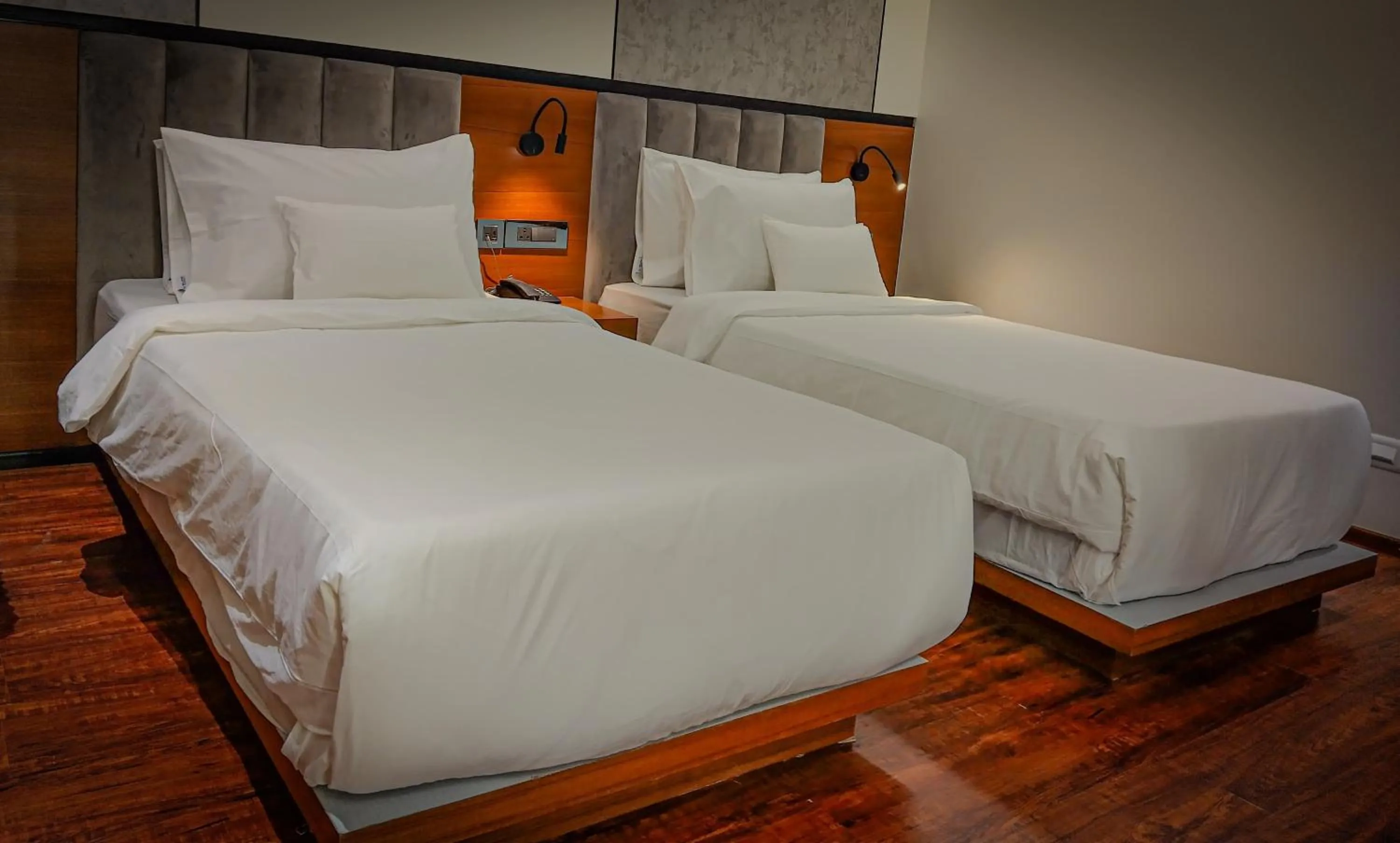 Bed in Hotel NOAH SPIRE