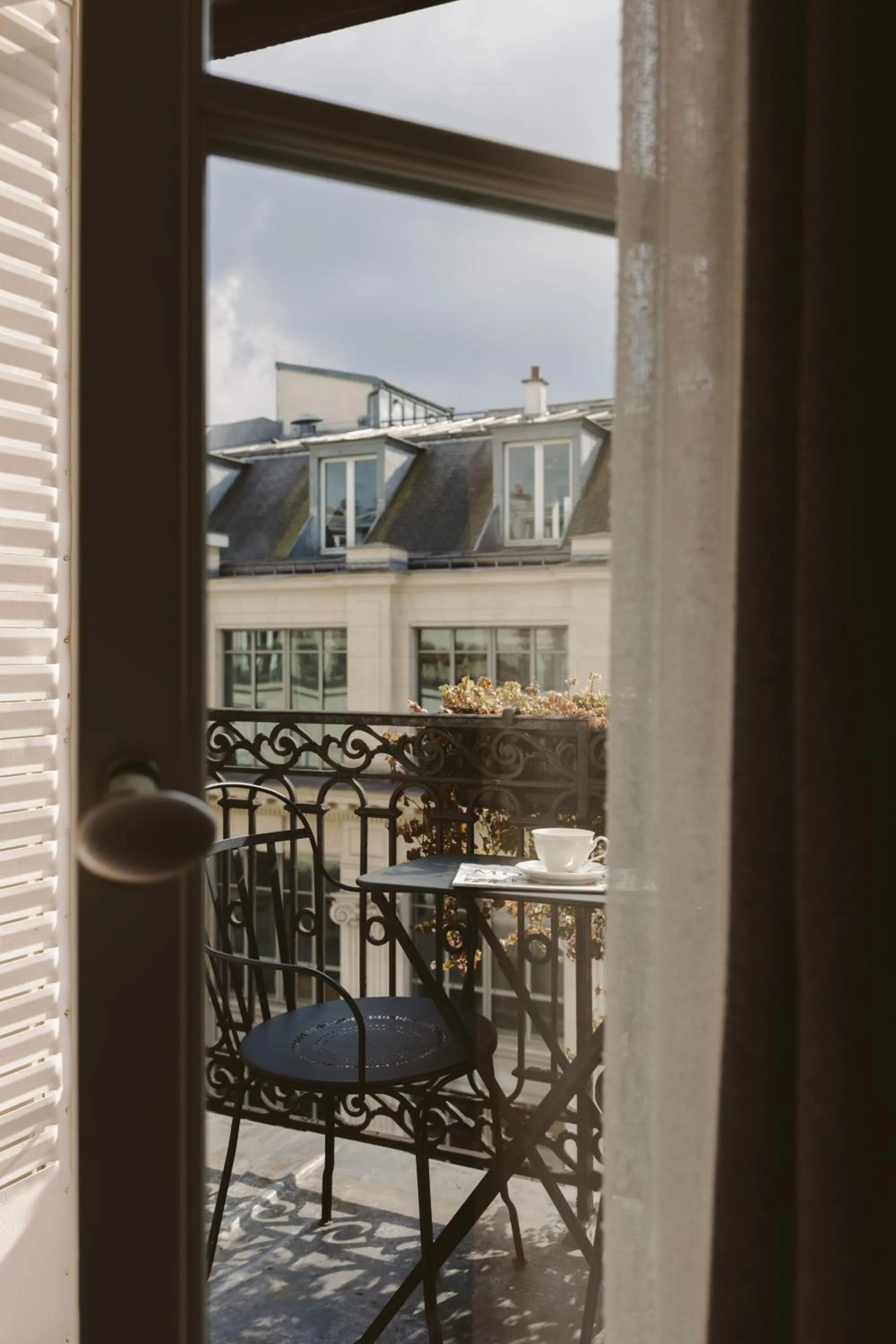 Balcony/Terrace in Hotel Bachaumont