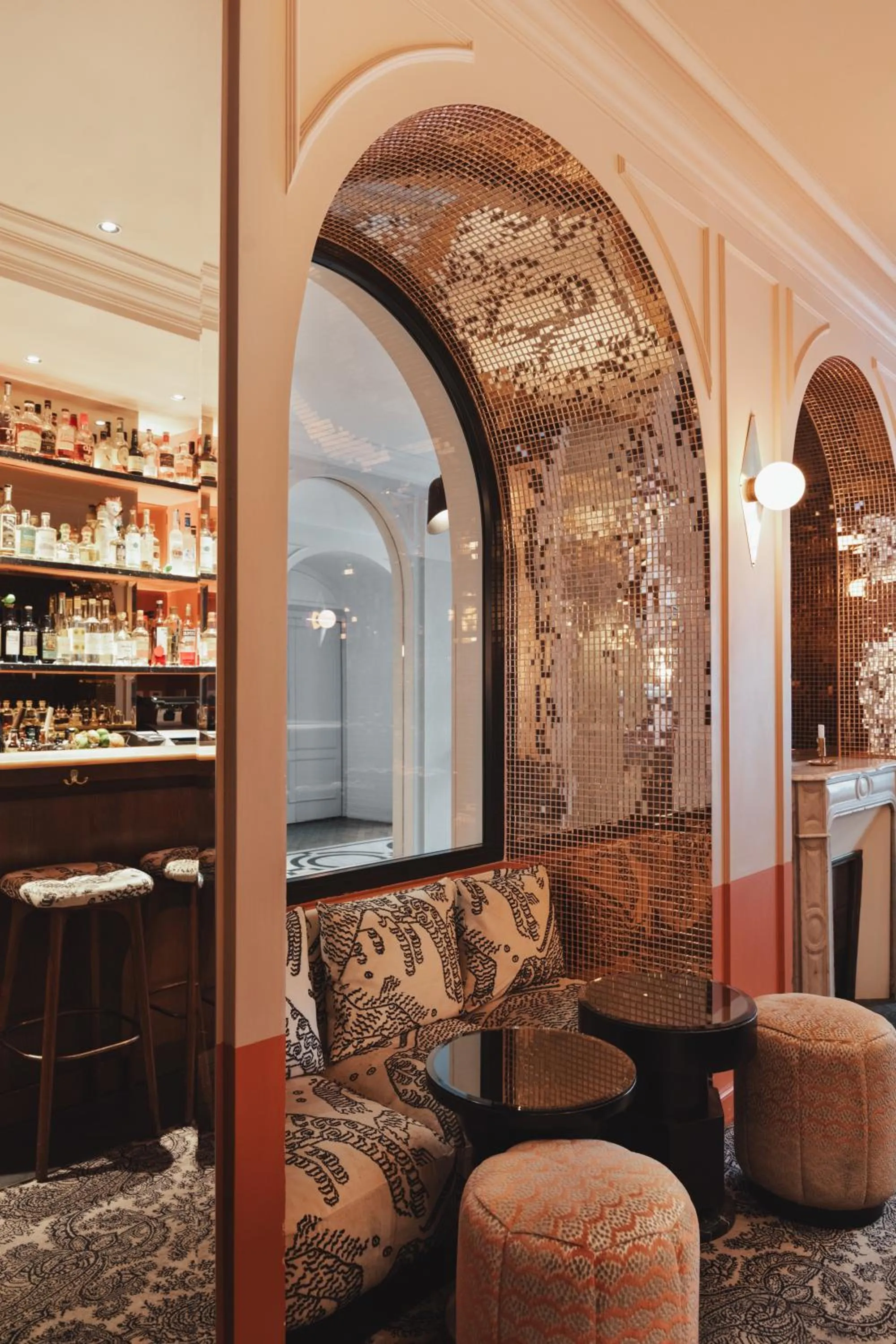 Lounge or bar in Hotel Bachaumont