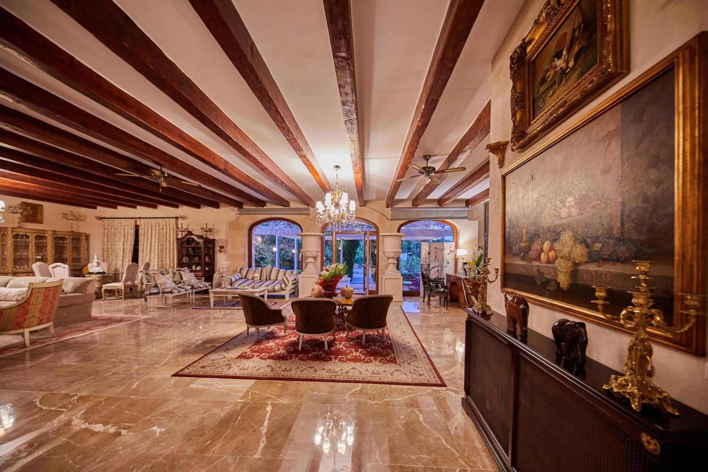 Lounge or bar in Agroturismo Sa Vinya des Convent