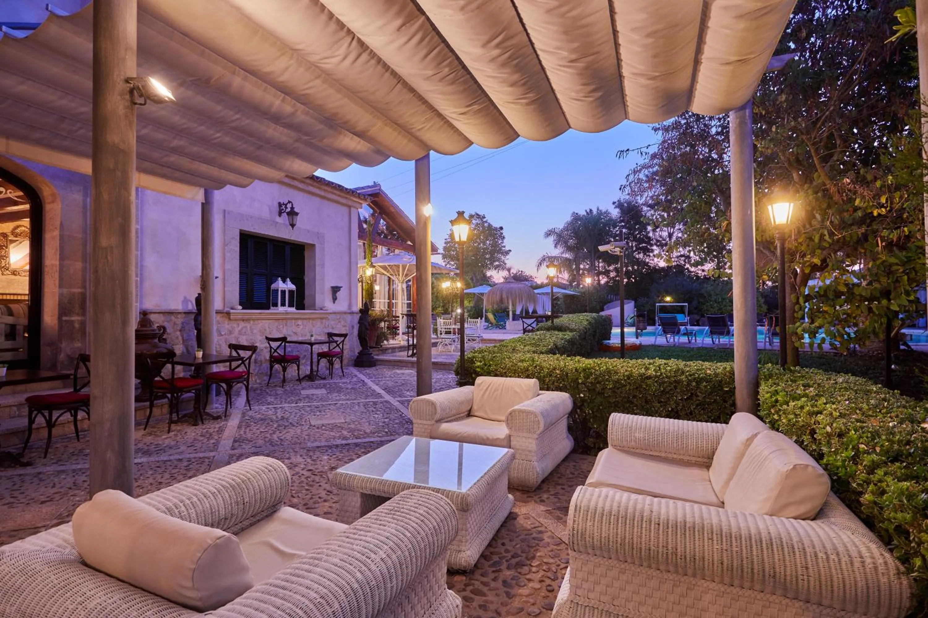 Patio in Agroturismo Sa Vinya des Convent