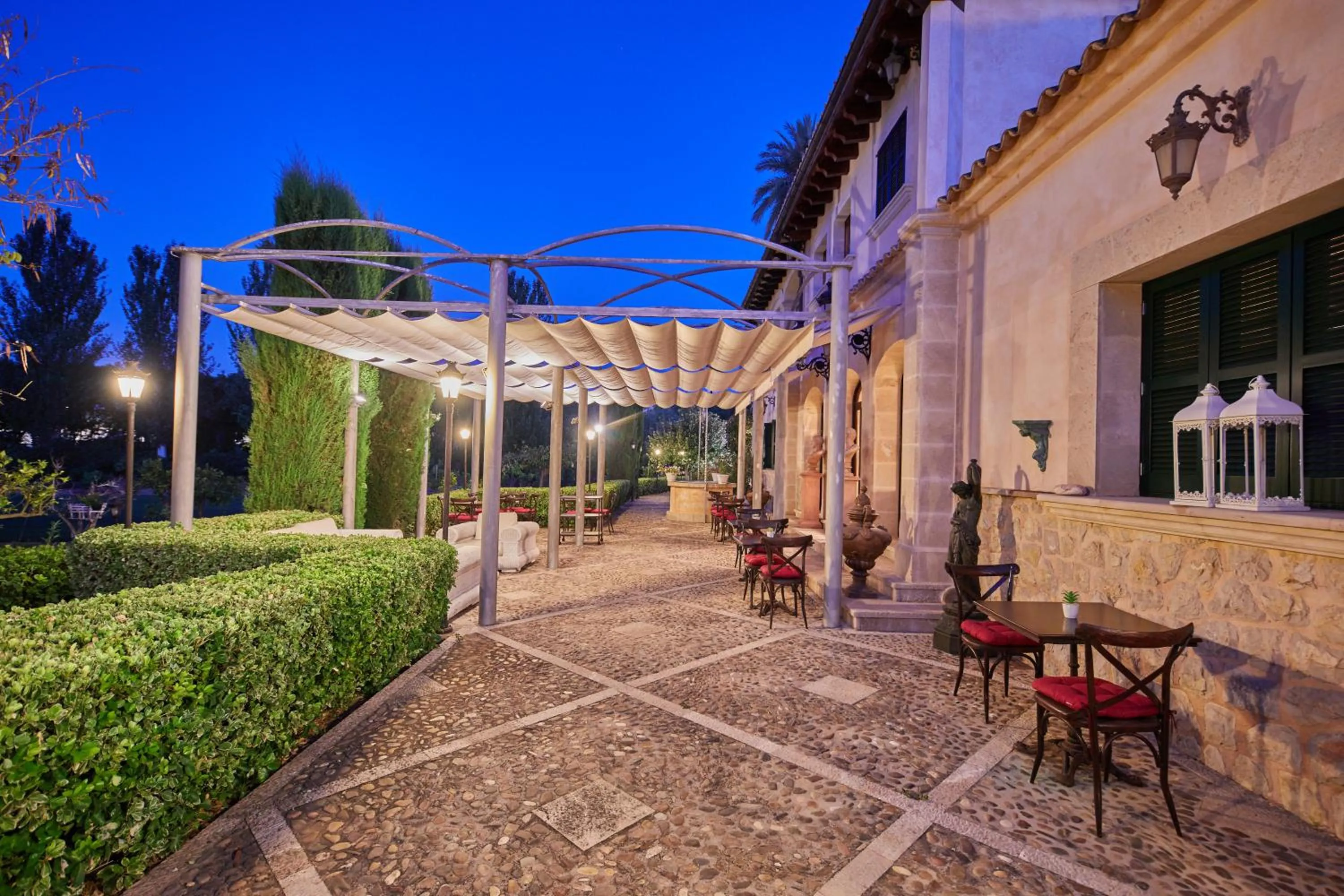 Patio in Agroturismo Sa Vinya des Convent