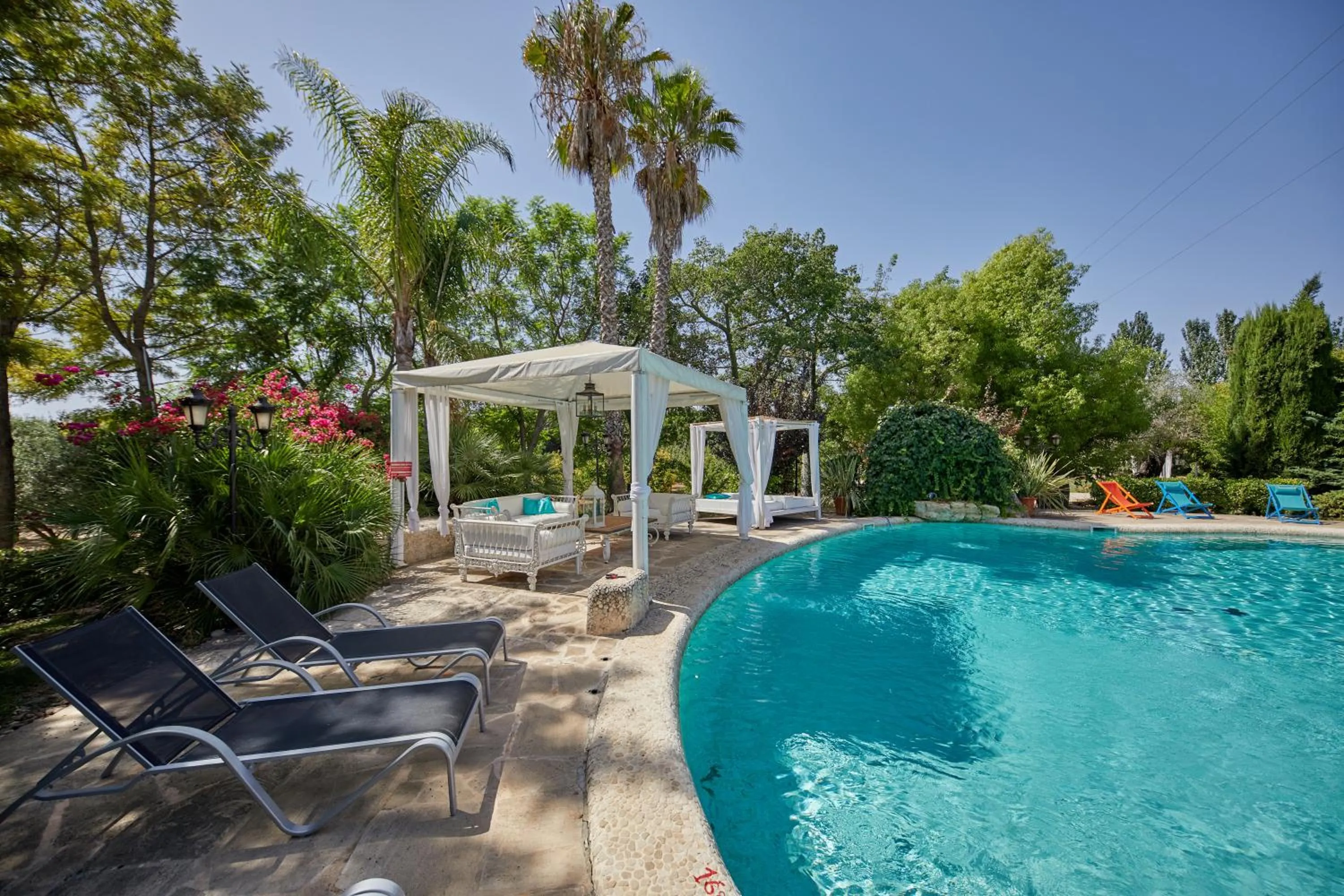 Swimming pool in Agroturismo Sa Vinya des Convent