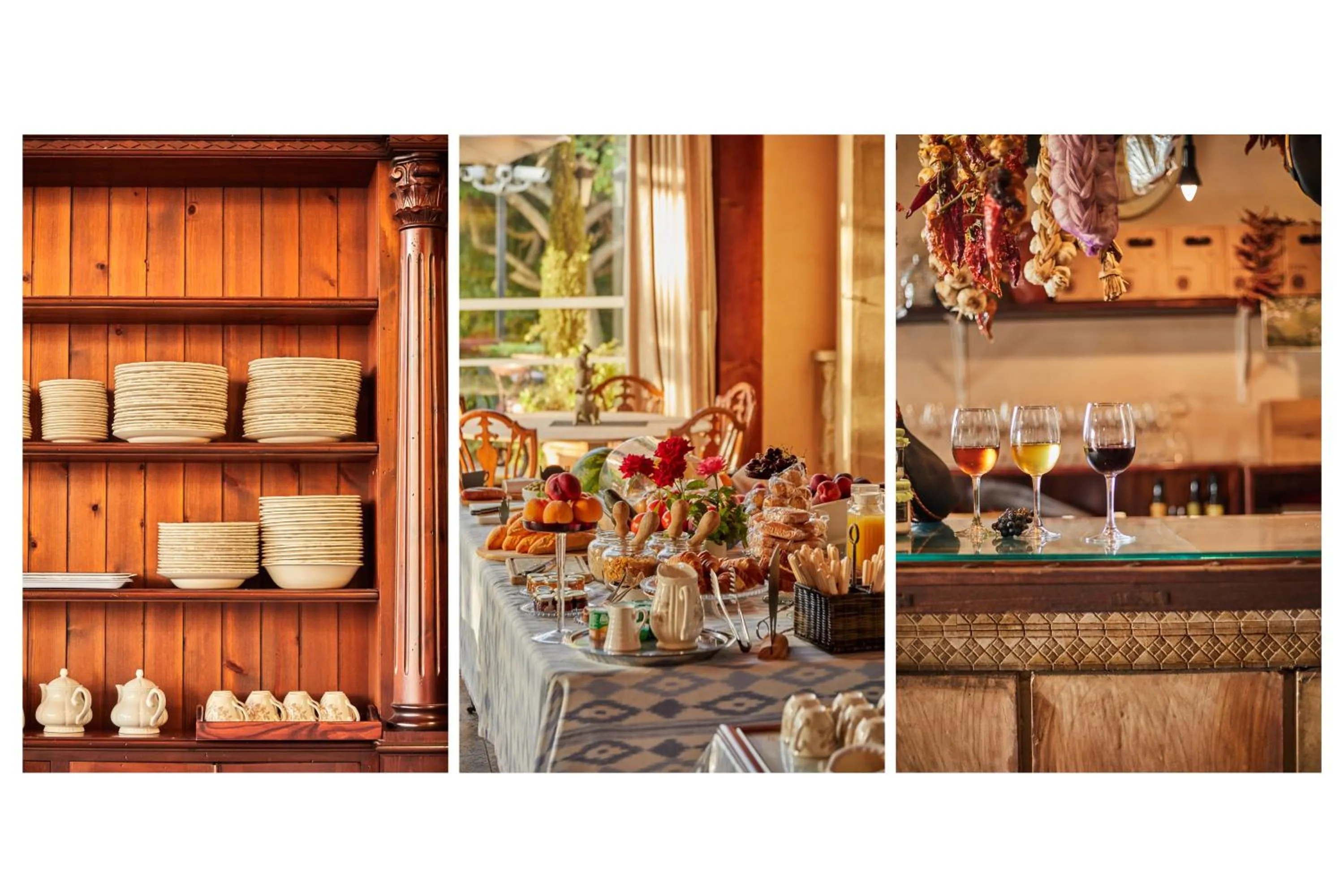 Food and drinks in Agroturismo Sa Vinya des Convent