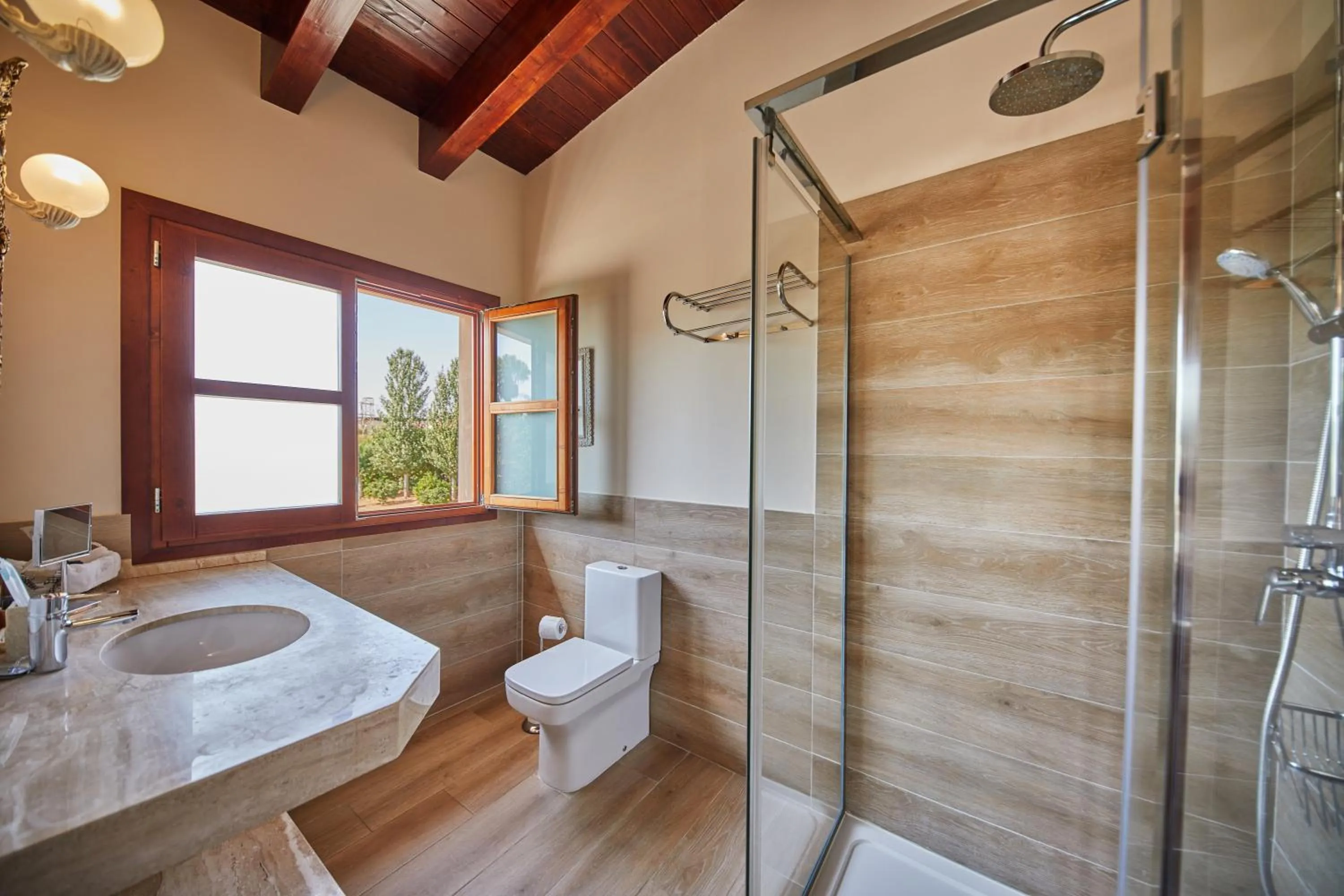 Toilet in Agroturismo Sa Vinya des Convent