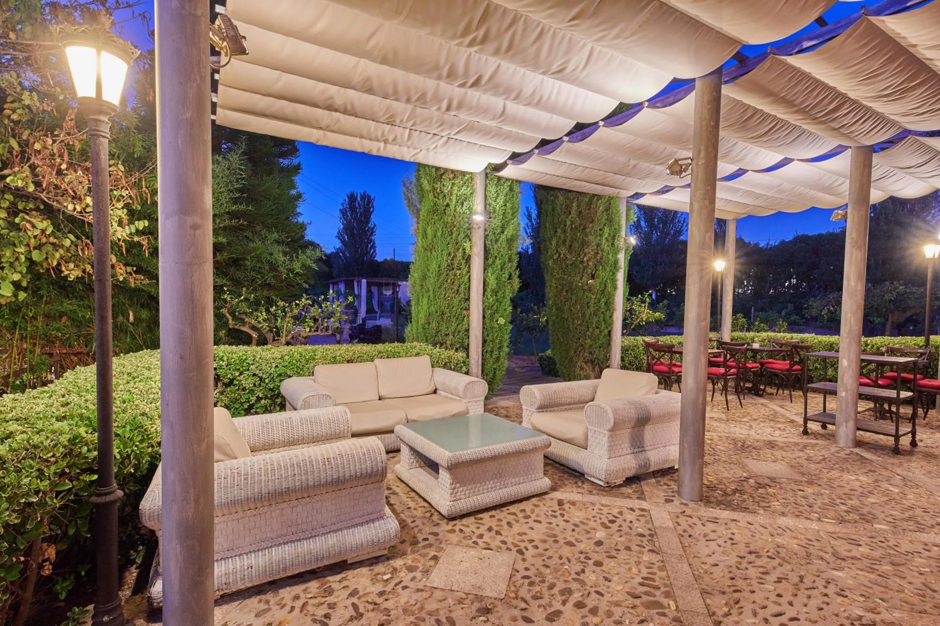 Patio in Agroturismo Sa Vinya des Convent