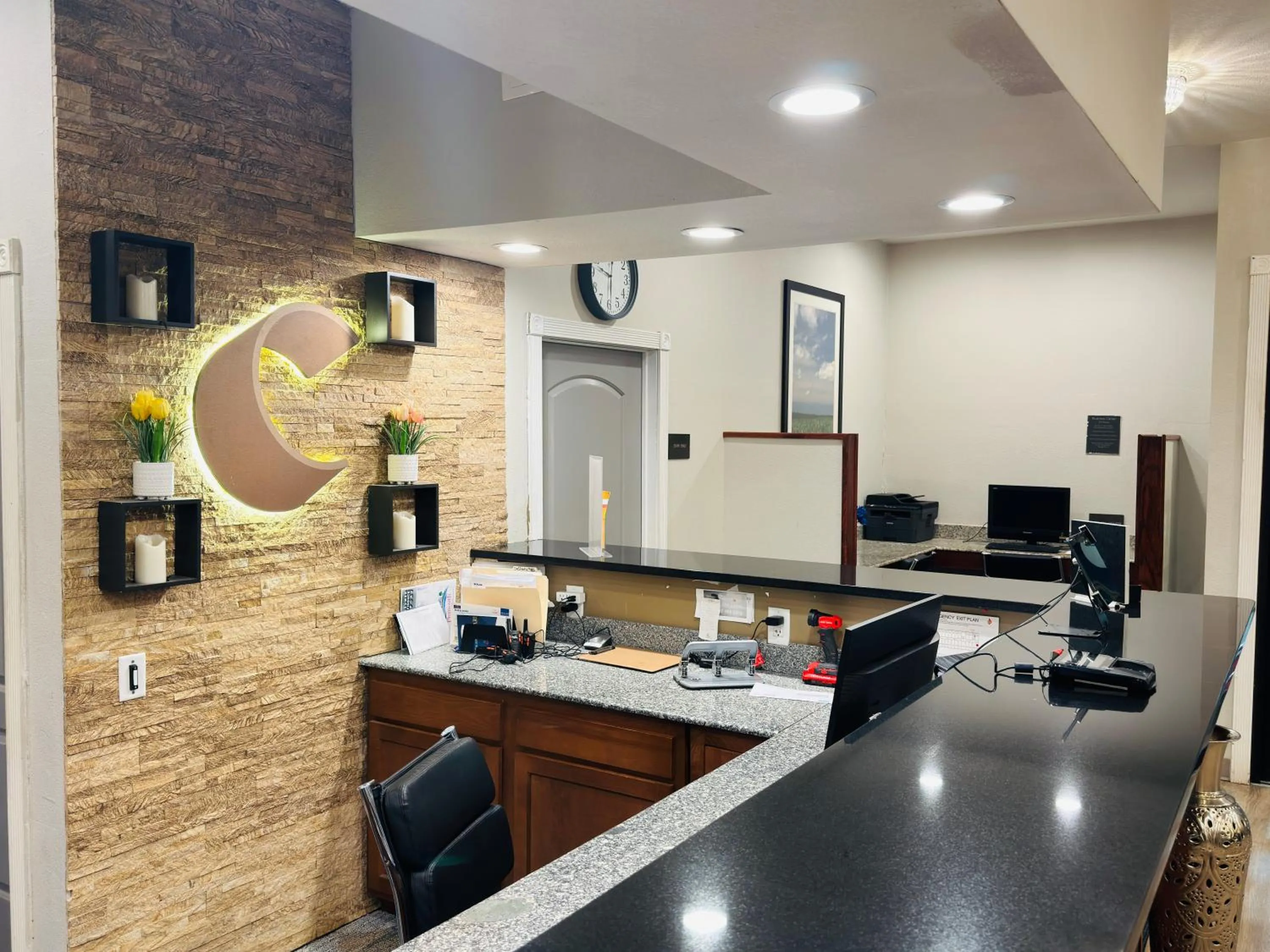 Property logo or sign in Comfort Suites Plymouth near US-30