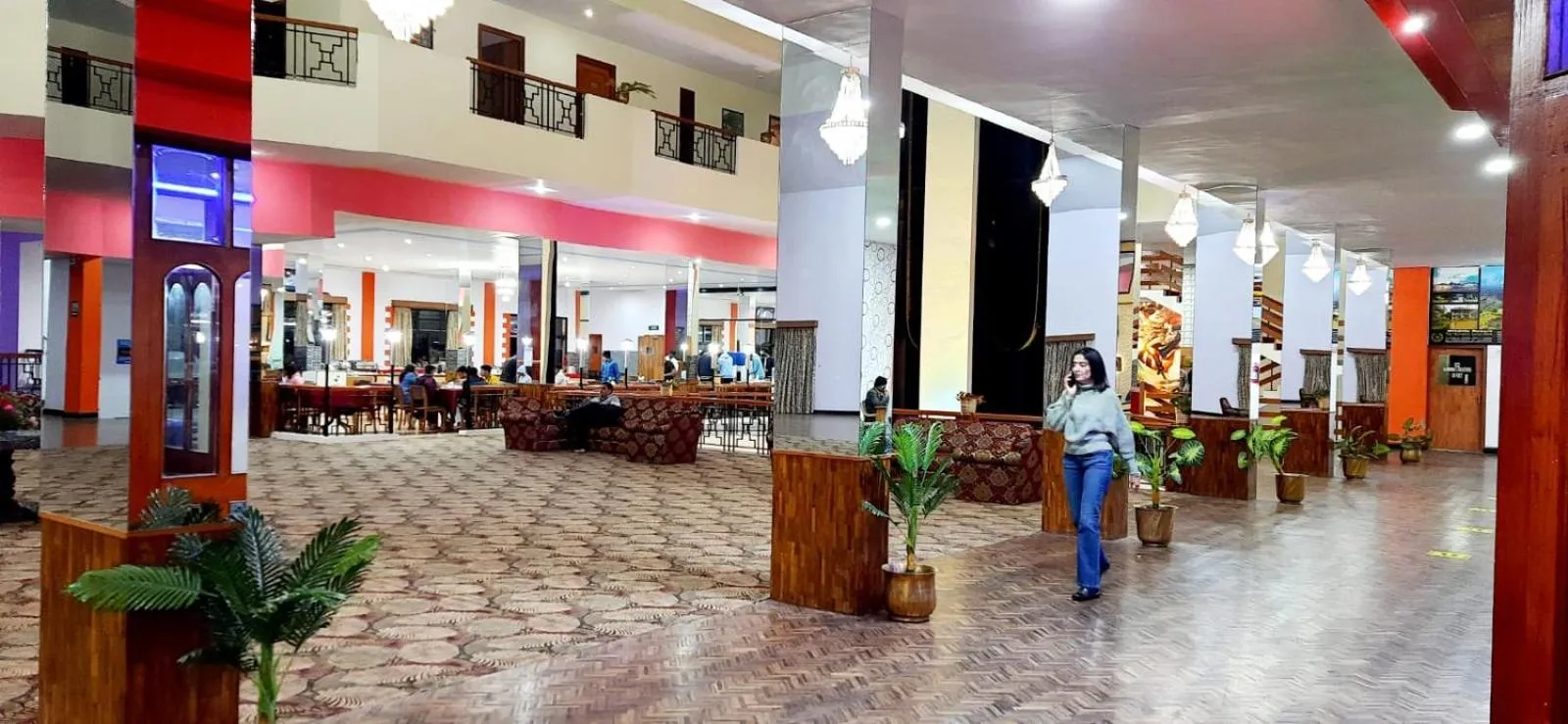 Lobby or reception in The Monarch