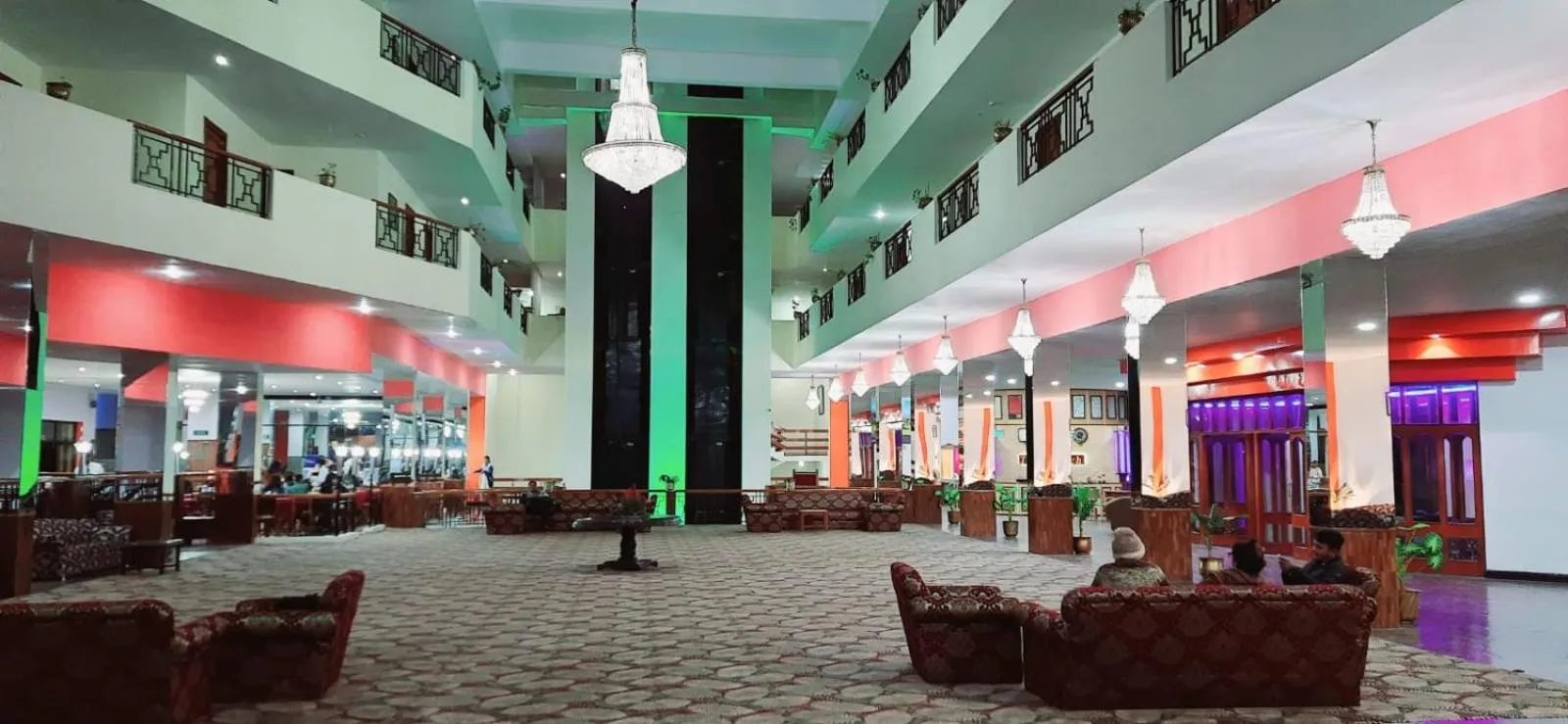 Lobby or reception in The Monarch