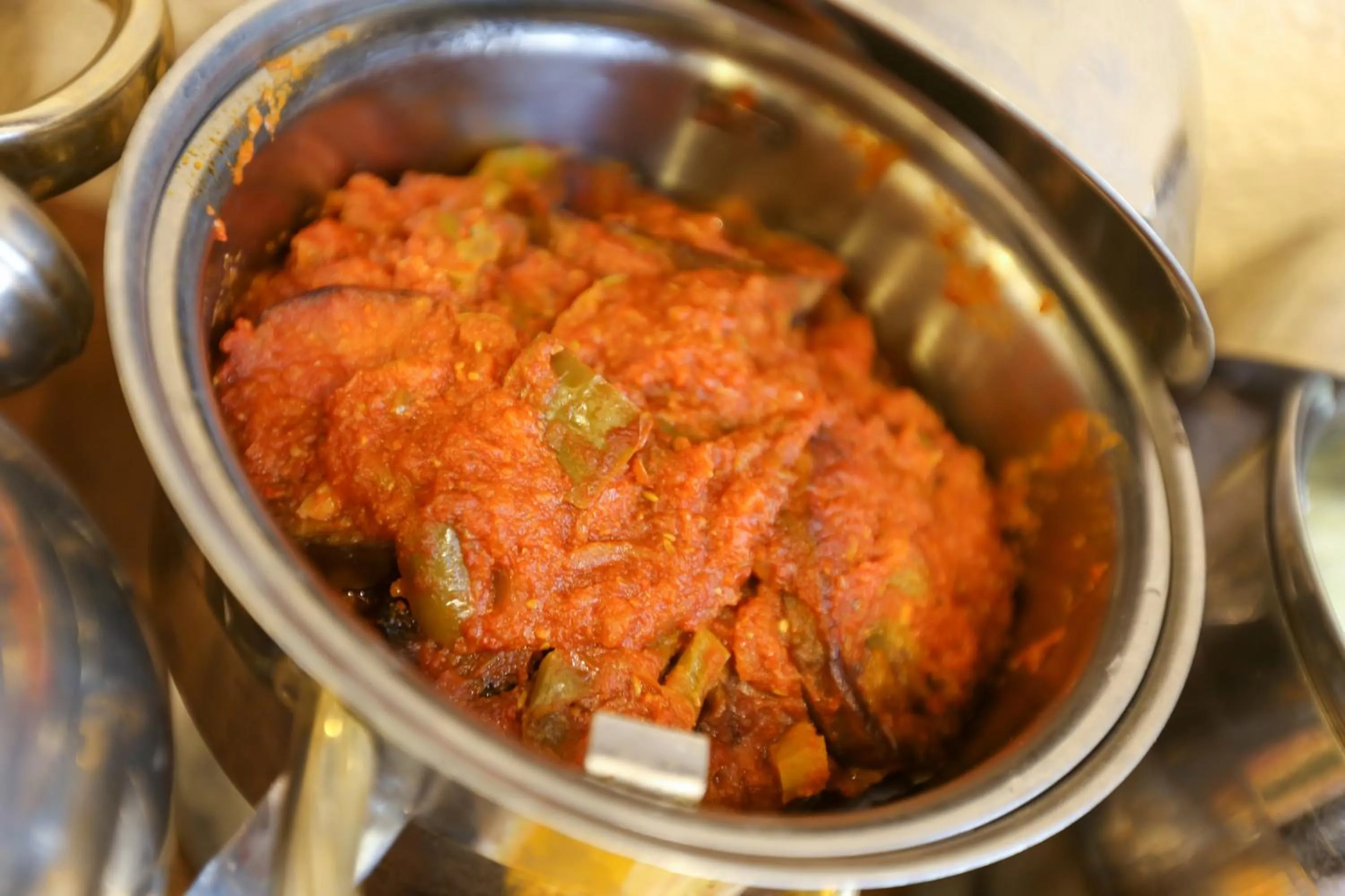 Food and drinks in Rixoss tower Pyramids View