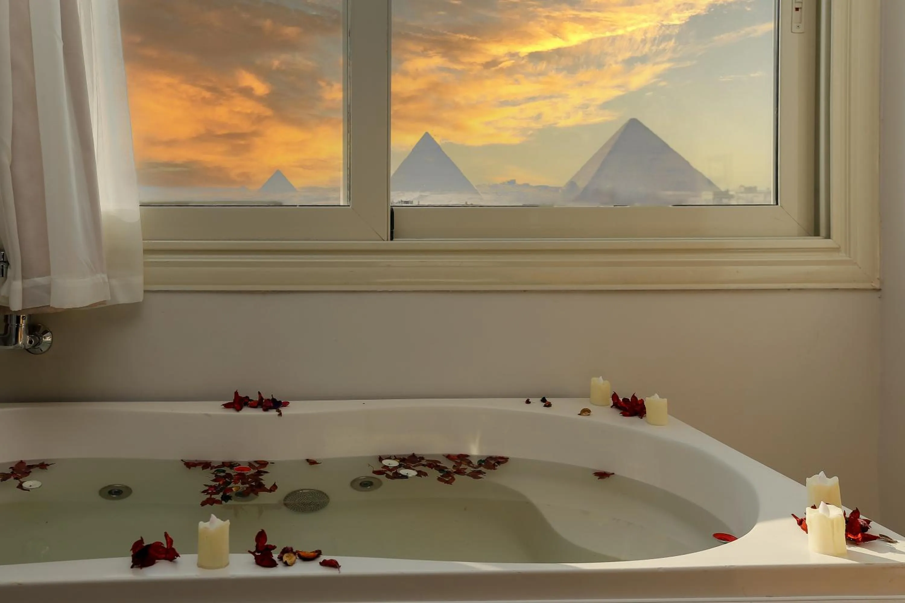 Natural landscape in Rixoss tower Pyramids View