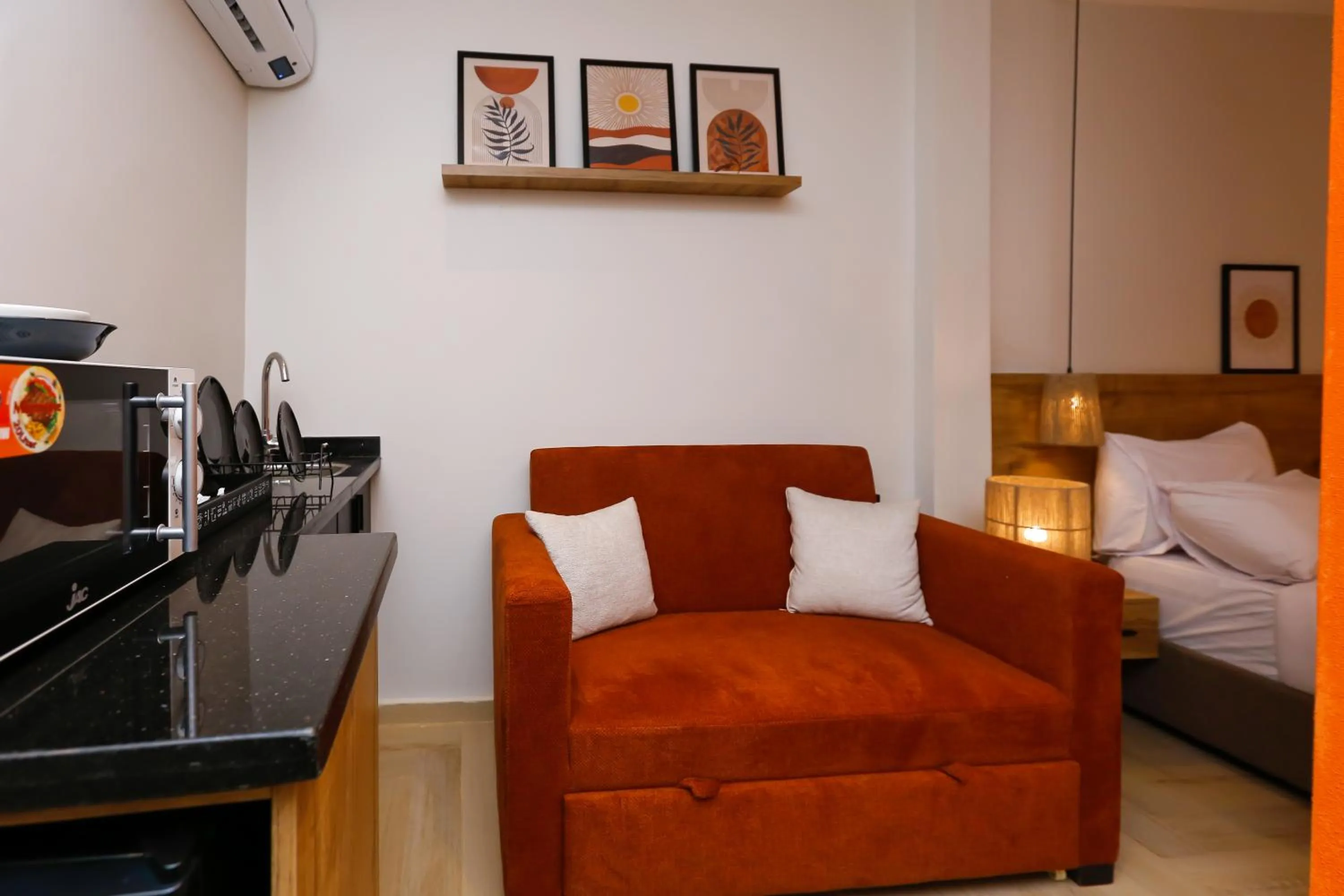 Communal lounge/ TV room in Rixoss tower Pyramids View