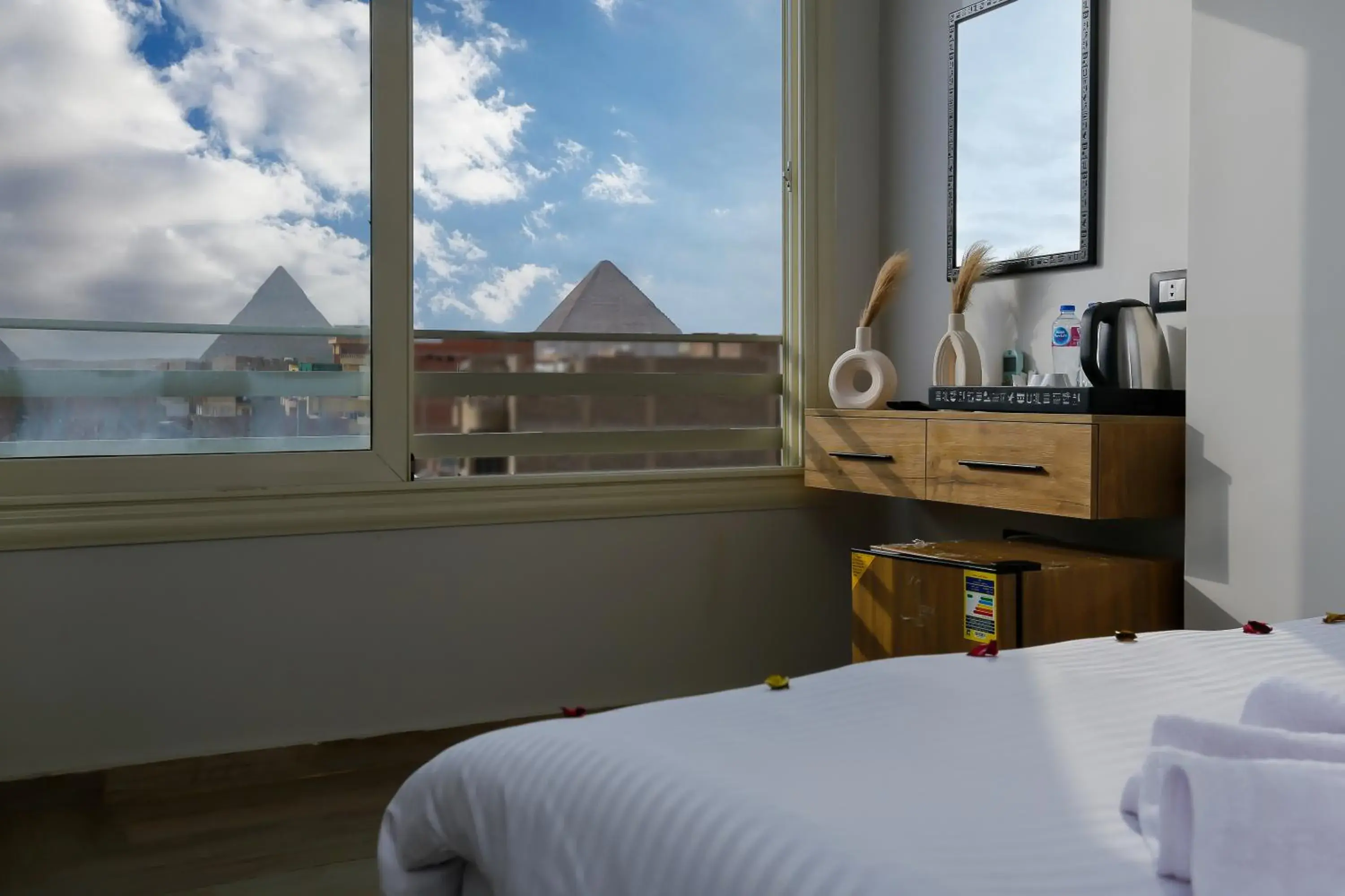 King Room with Mountain View in Rixoss tower Pyramids View King Room with Mountain View in Rixoss tower Pyramids View