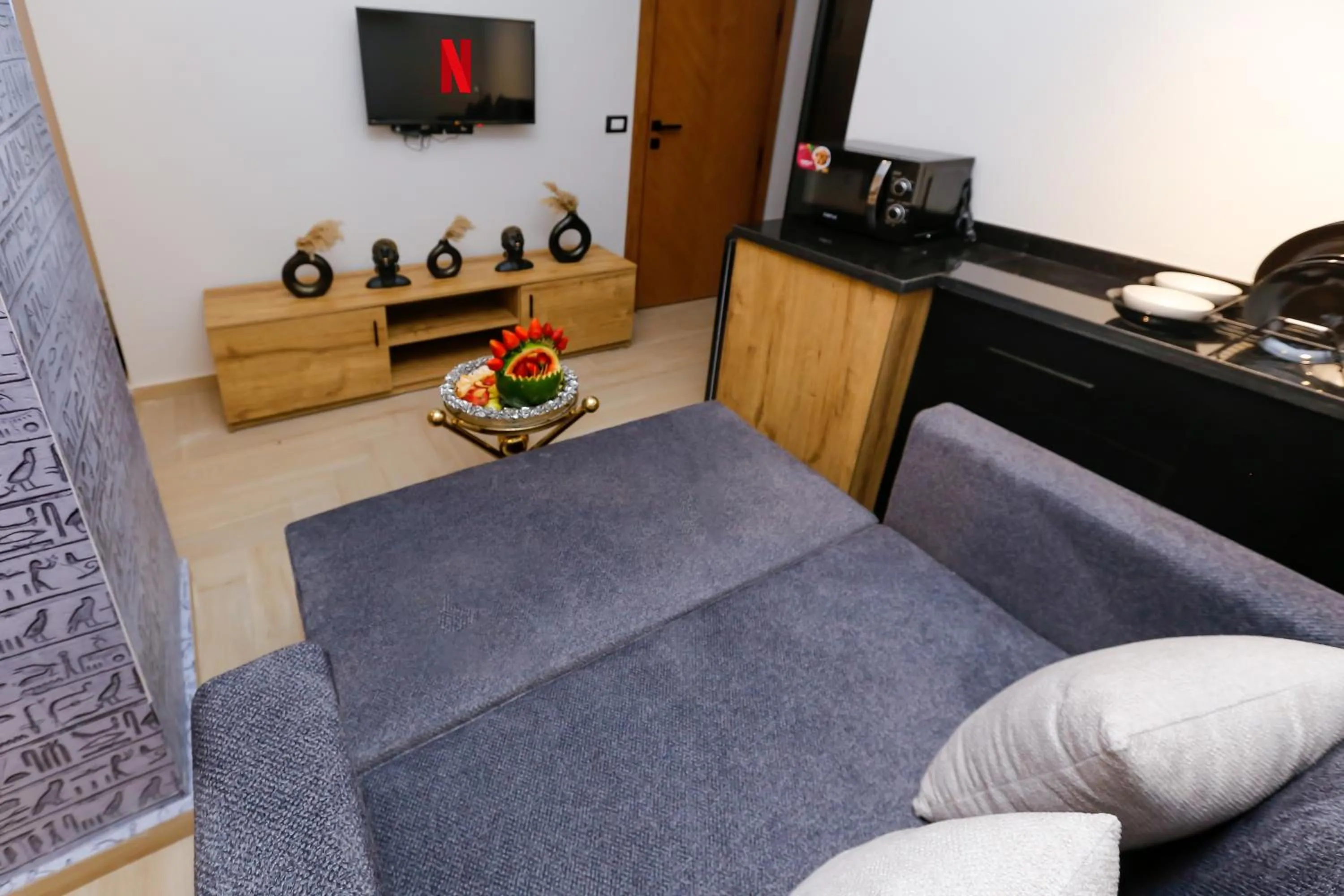 TV and multimedia in Rixoss tower Pyramids View