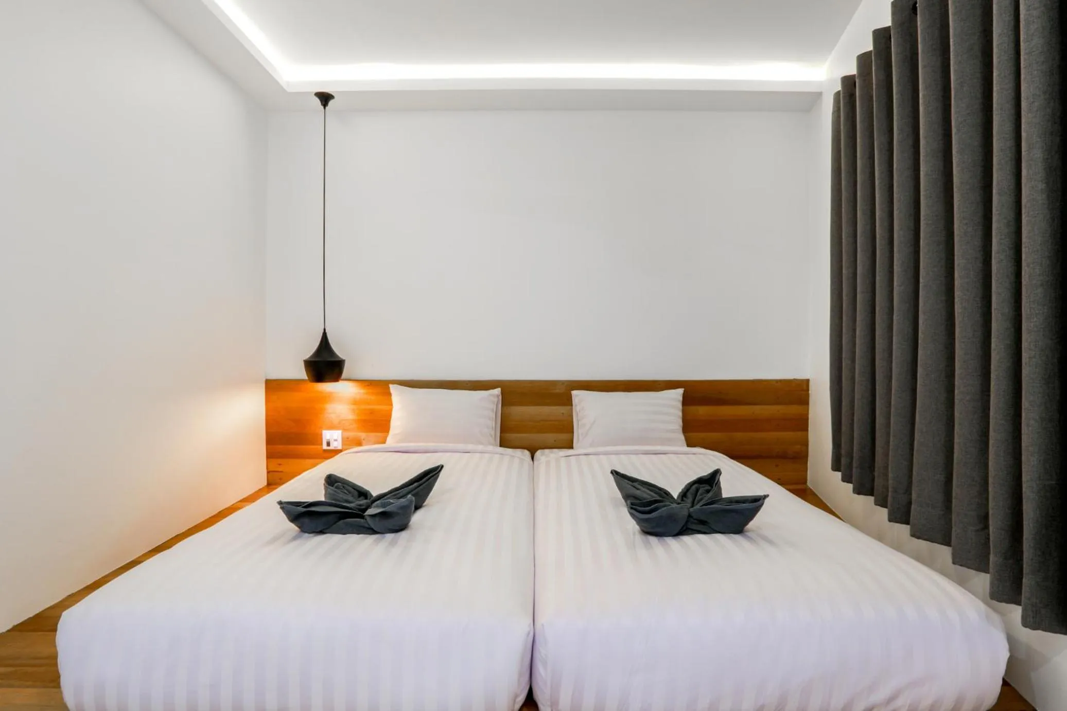 Bed in Chaantalay Hotel