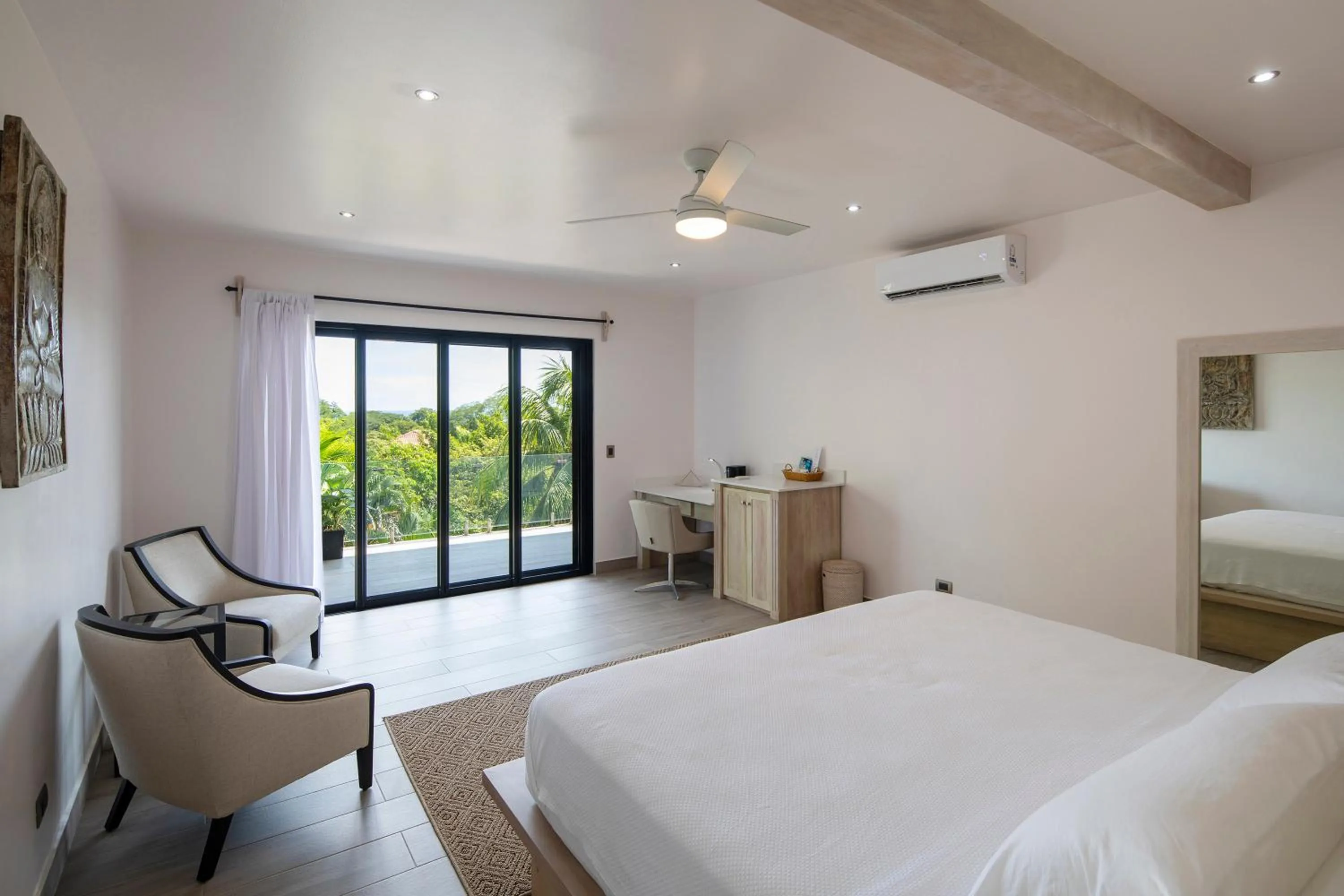 Photo of the whole room, Bed in Bodhi Tree Yoga Resort