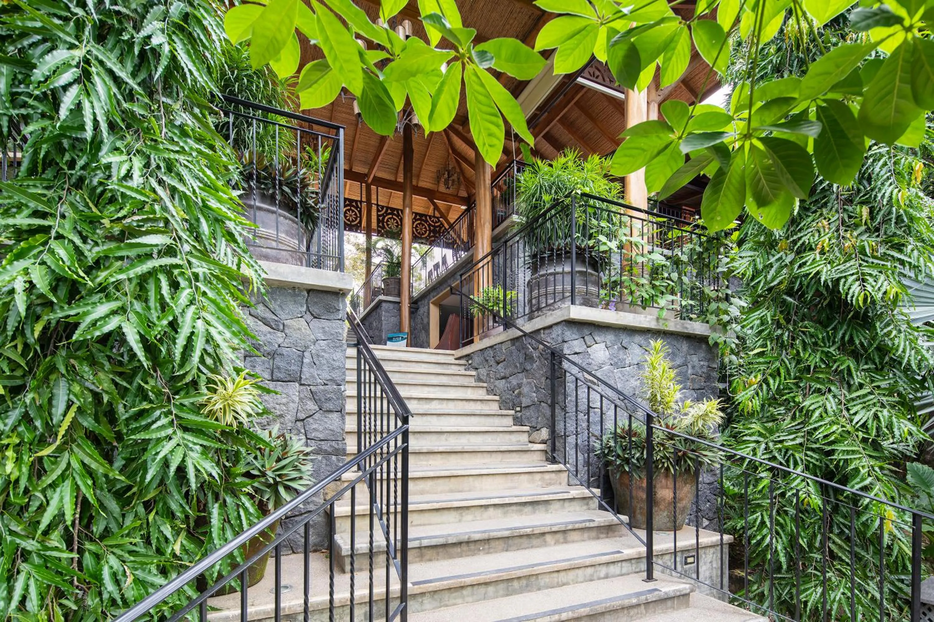 Facade/entrance in Bodhi Tree Yoga Resort