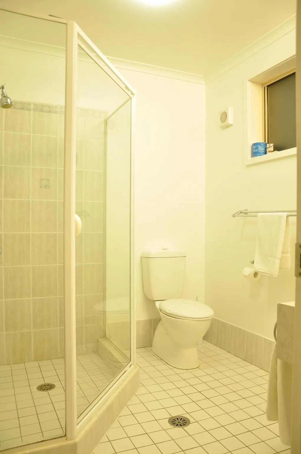 Shower in Chittaway Motel