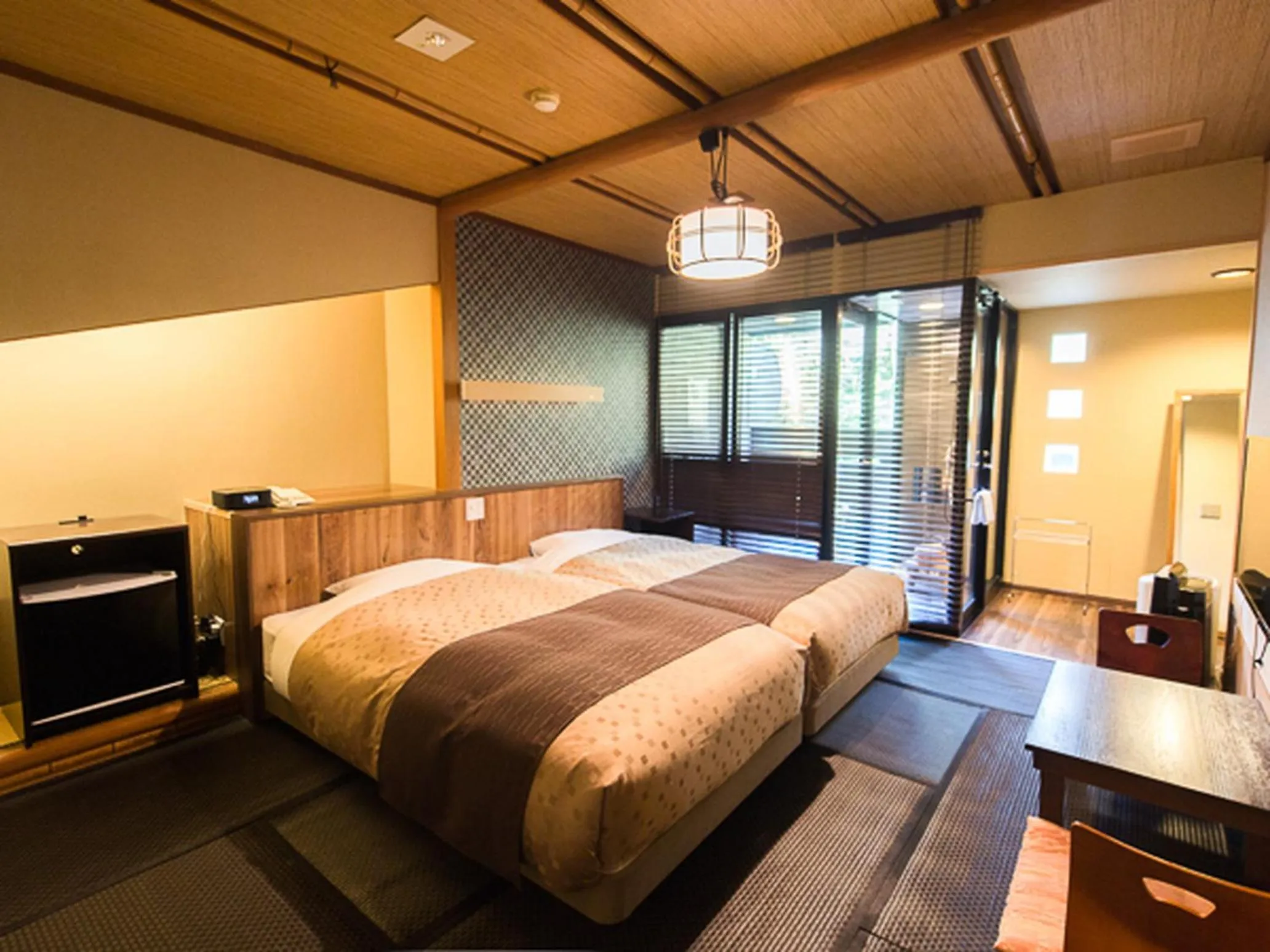 Photo of the whole room, Bed in LiVEMAX RESORT Shizuoka Amagiyugashima