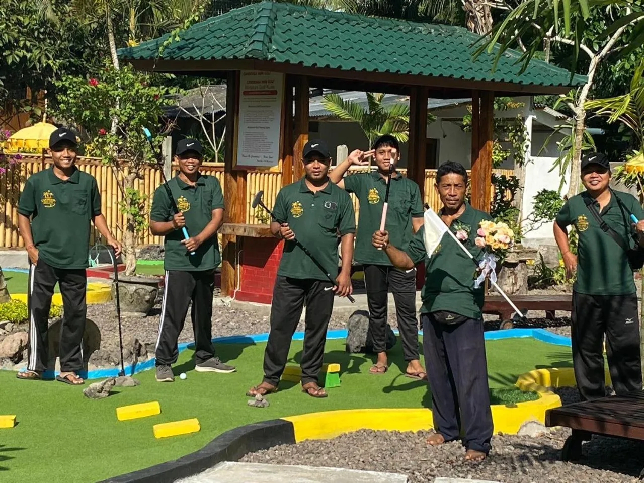 Property building in Kura Kura Villas & Candidasa Mini Golf