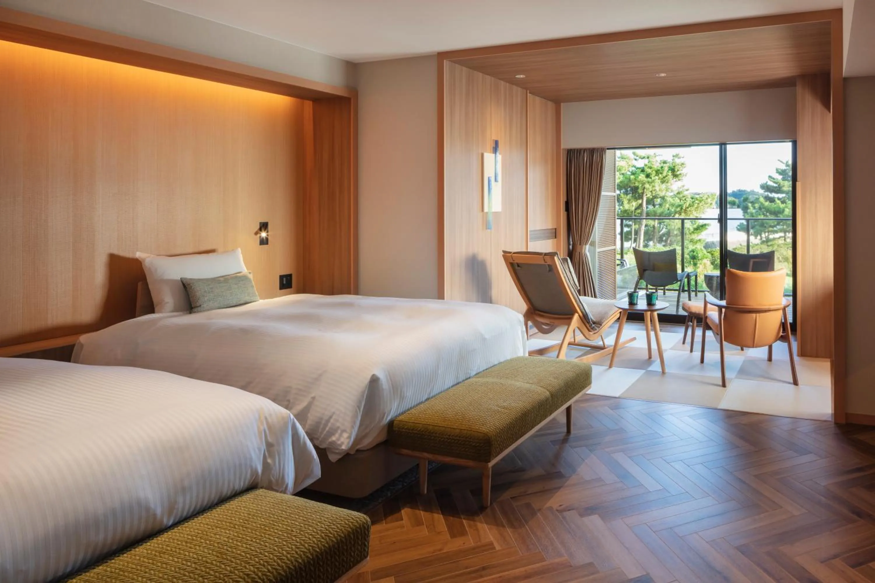 Bed in Matsushima Ichinobo