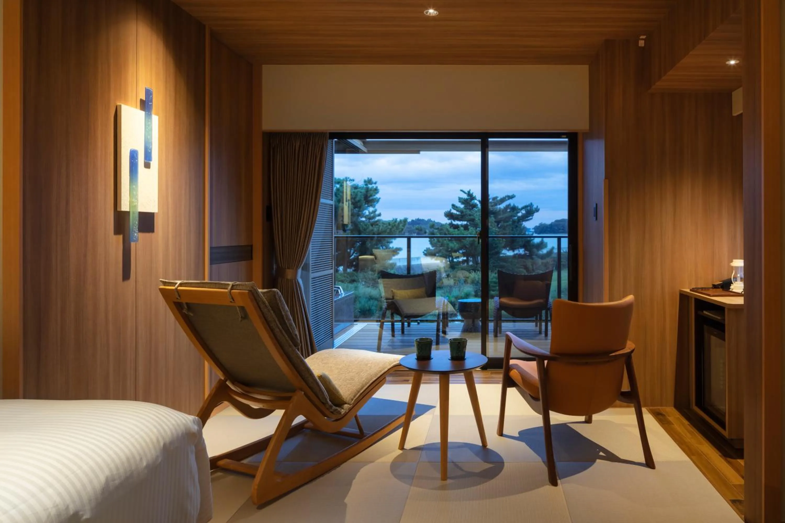 Bed in Matsushima Ichinobo