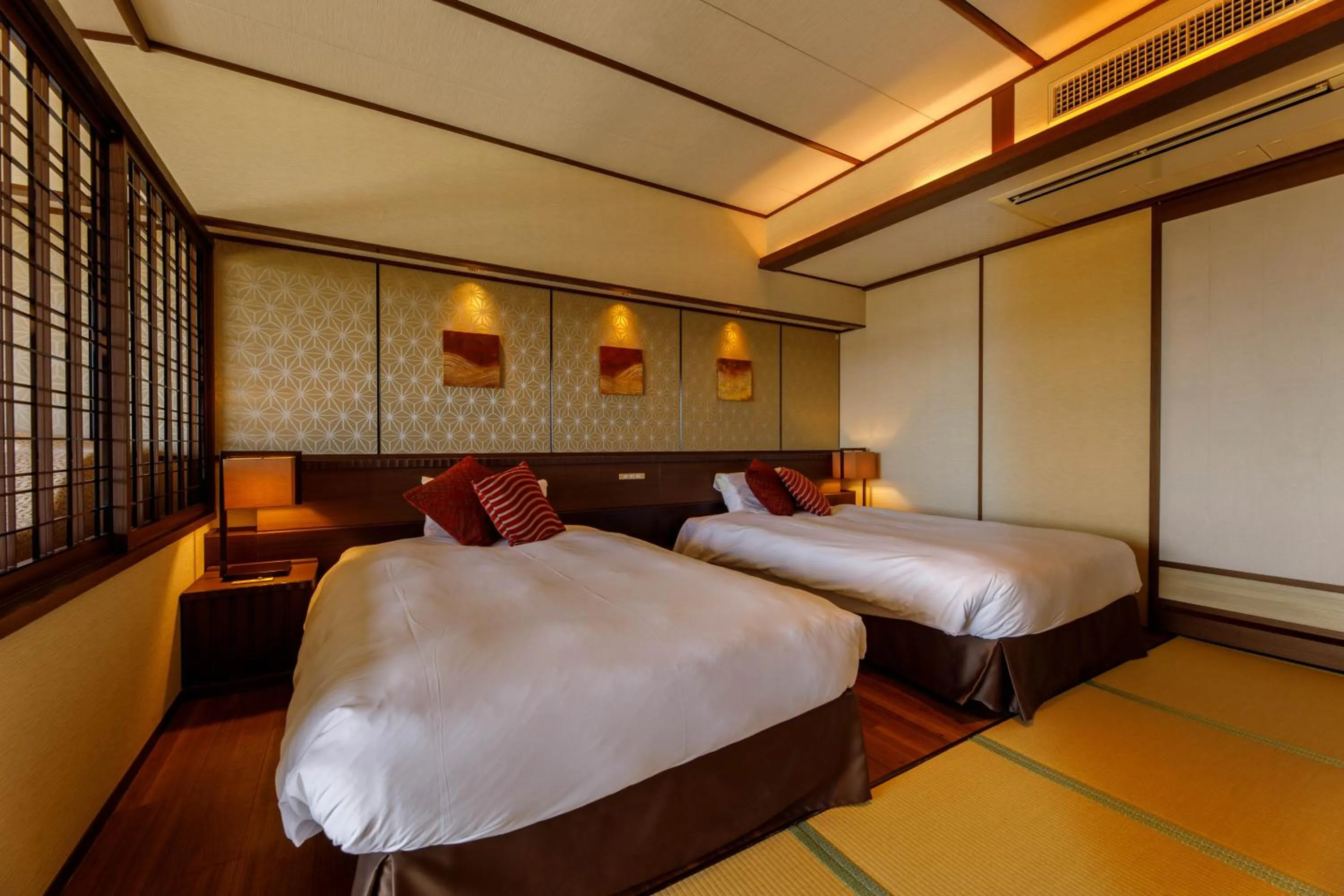 Bedroom, Bed in Matsushima Ichinobo