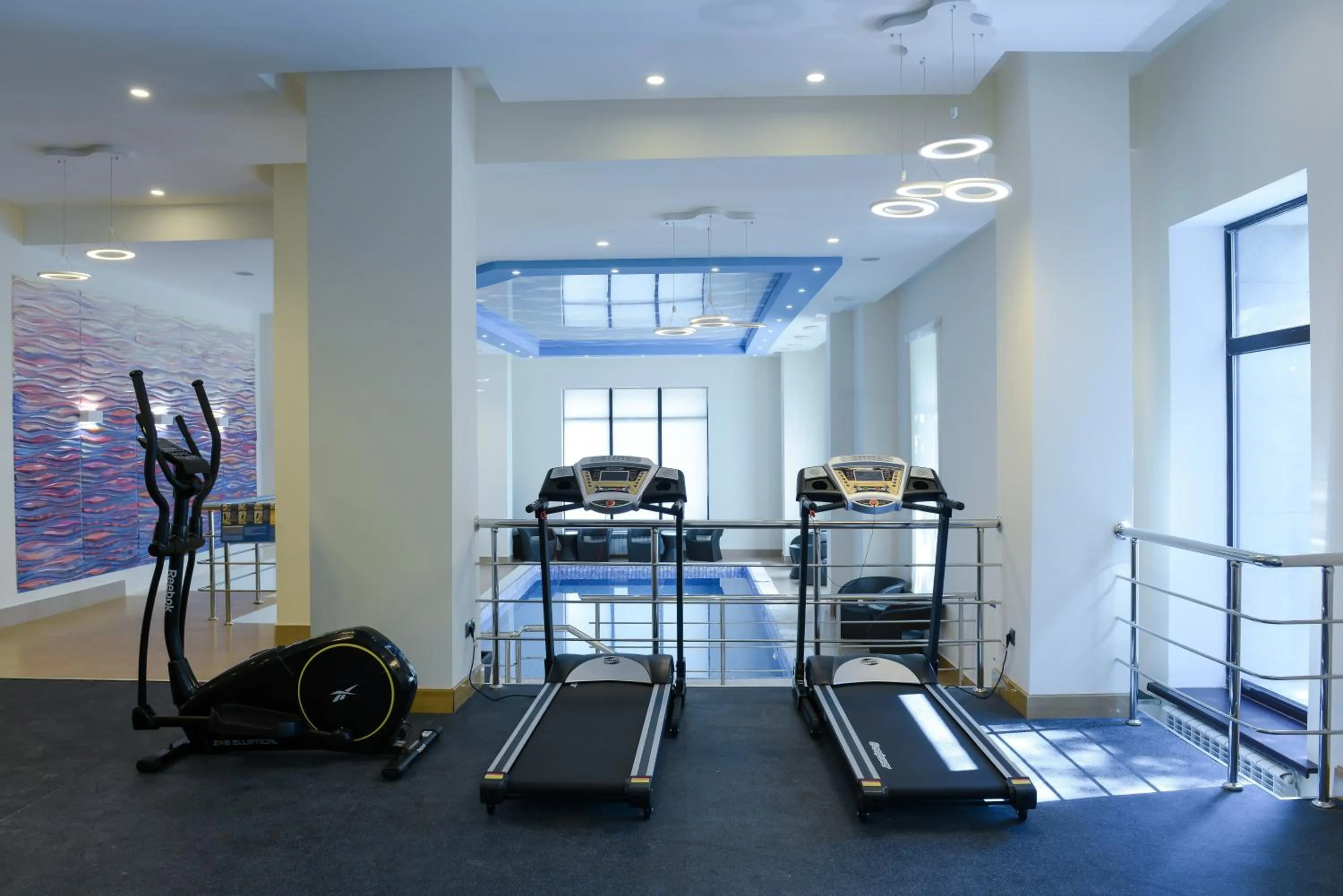 Fitness centre/facilities in Absolute Hotel