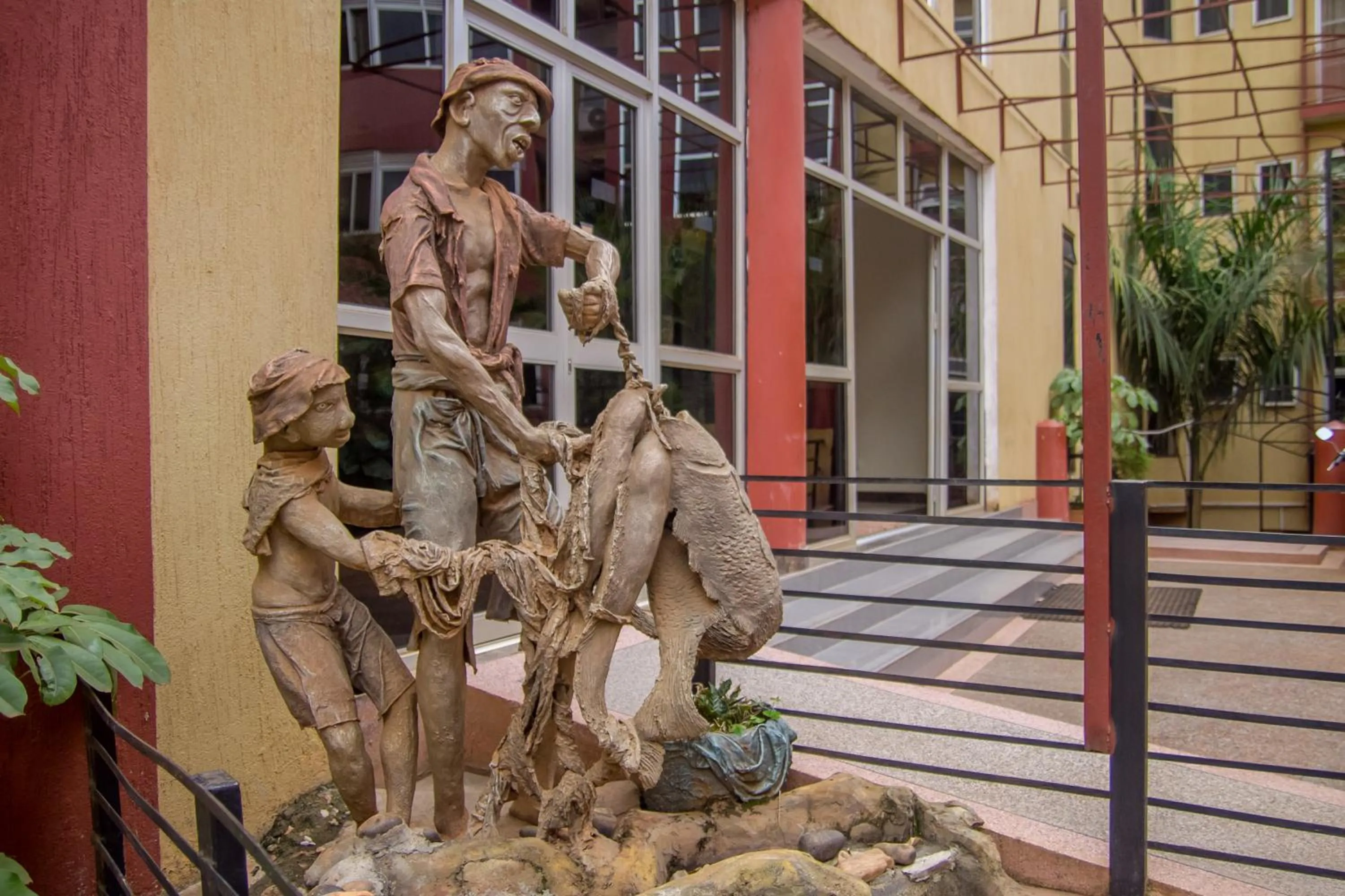 Decorative detail in Grand Global Hotel