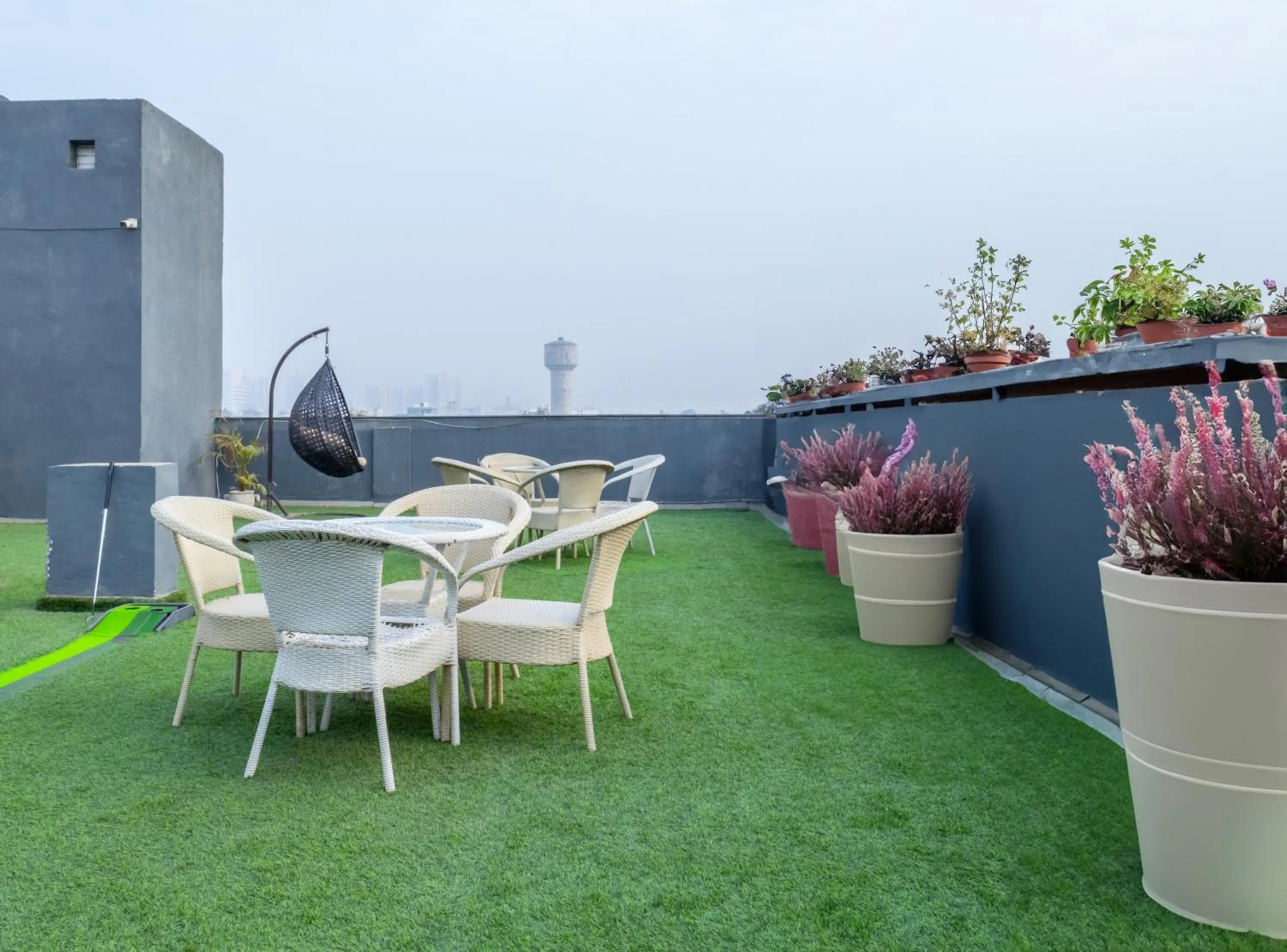 Balcony/Terrace in Housr 46 M2K Corp Near Park Hospital Sector 46